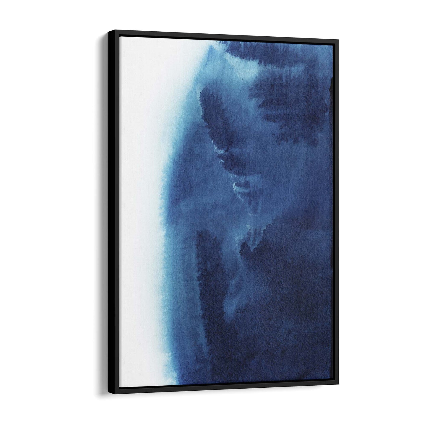 Minimal Blue Painting Abstract Modern Wall Art #10 - The Affordable Art Company