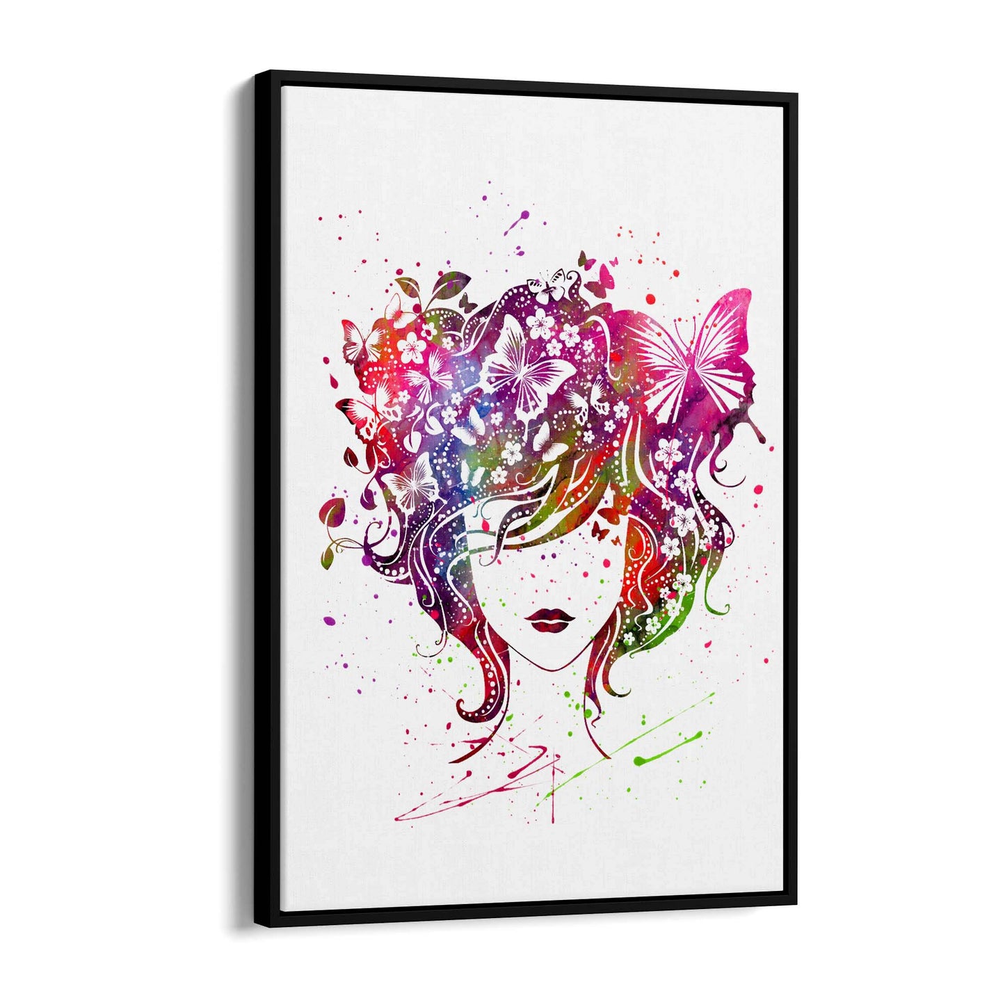 Boho Chic Fashion Girls Bedroom Wall Art - The Affordable Art Company