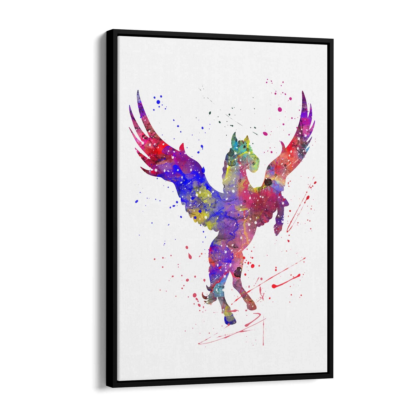 Pegasus Nursery Animal Fantasy Wall Art - The Affordable Art Company