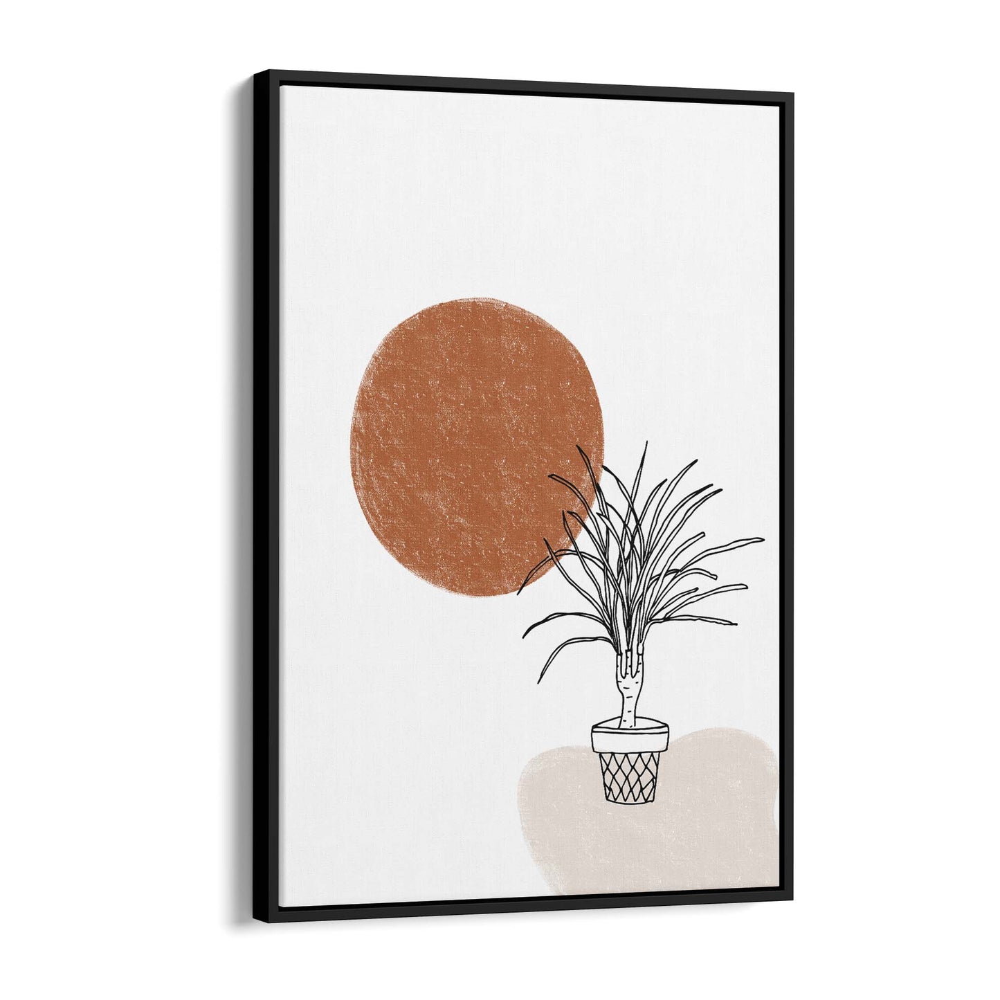 Modern Abstract Shape Minimal Retro Wall Art #16 - The Affordable Art Company