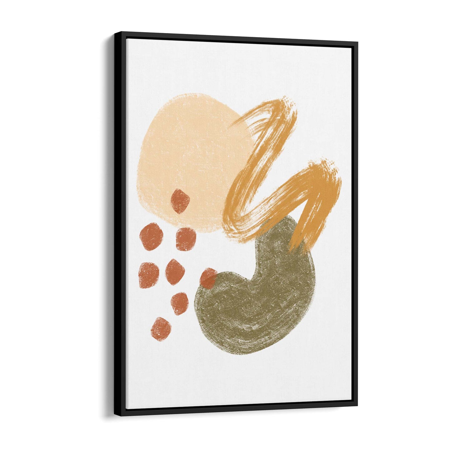 Abstract Shapes Minimal Wall Art #4 - The Affordable Art Company