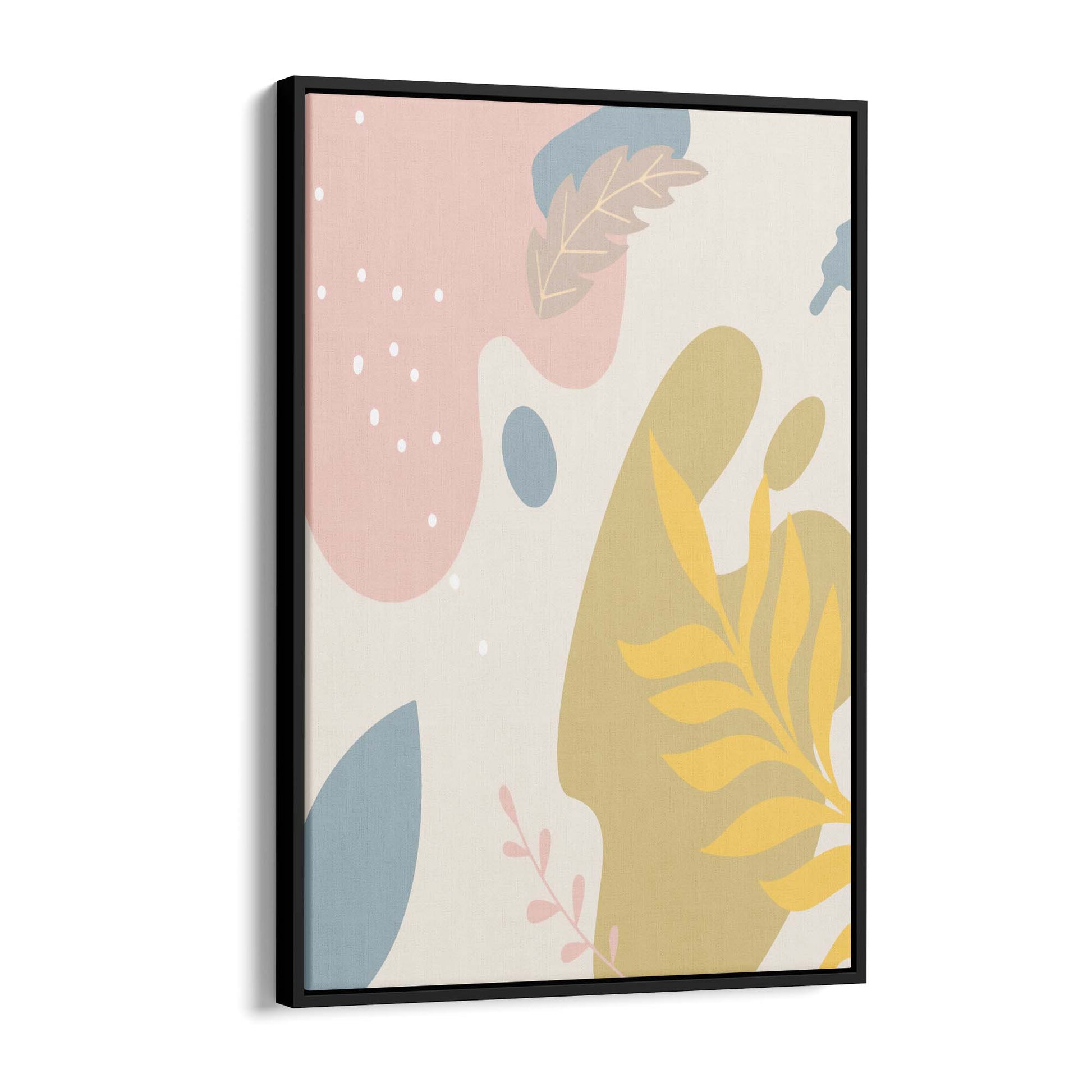 Calm Abstract Minimal Pastel Modern Wall Art #6 - The Affordable Art Company