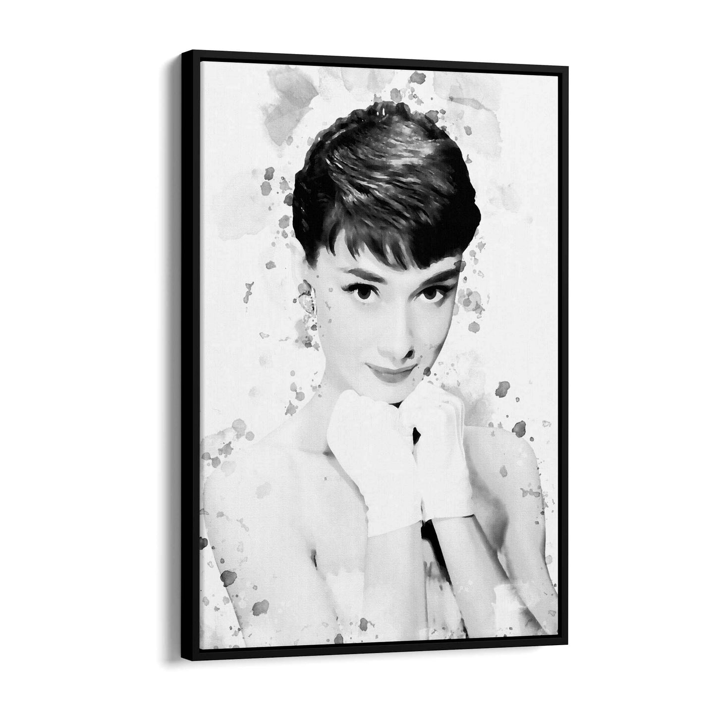 Audrey Hepburn Fashion Minimal Bedroom Wall Art #6 - The Affordable Art Company