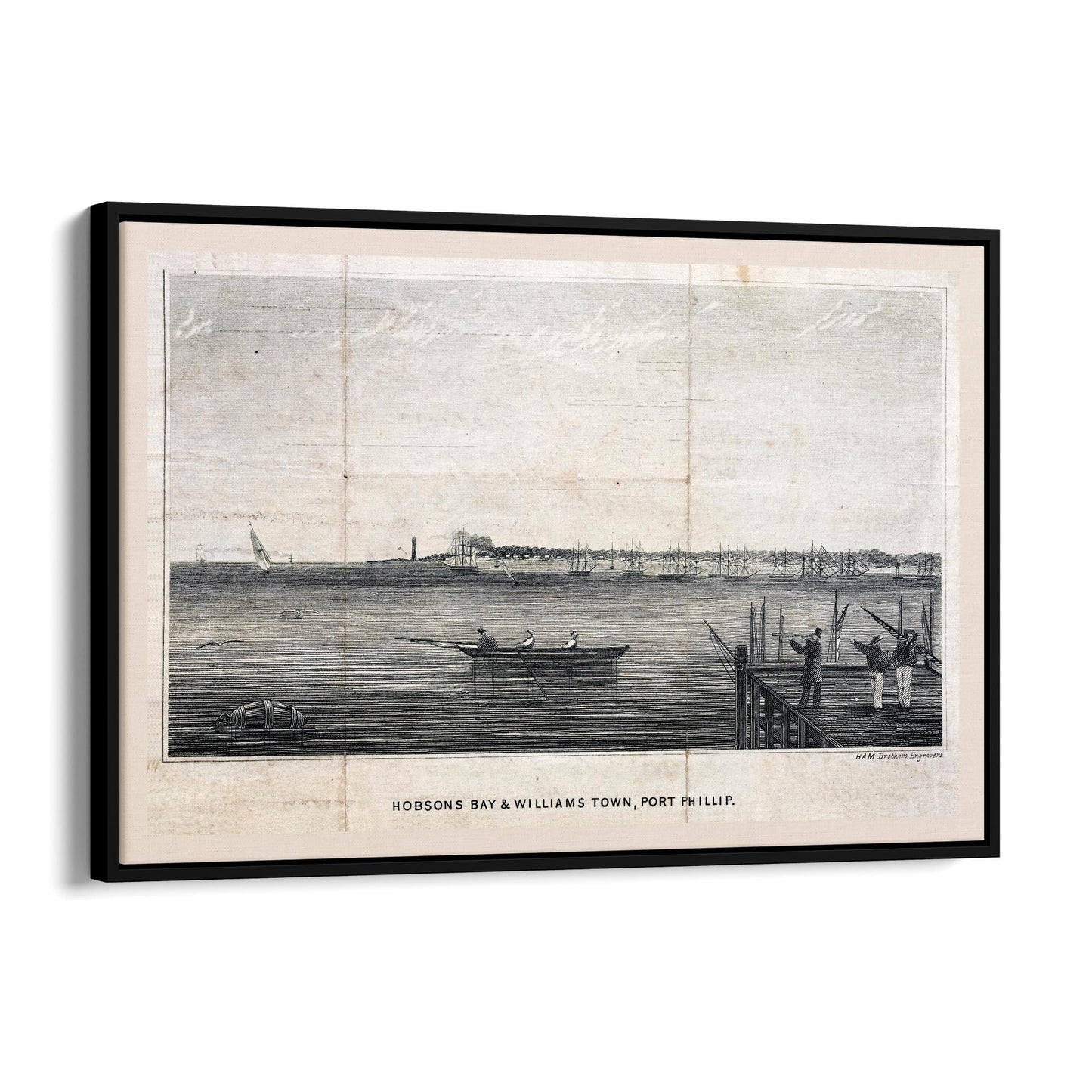 Williamstown, Melbourne Vintage Wall Art - The Affordable Art Company