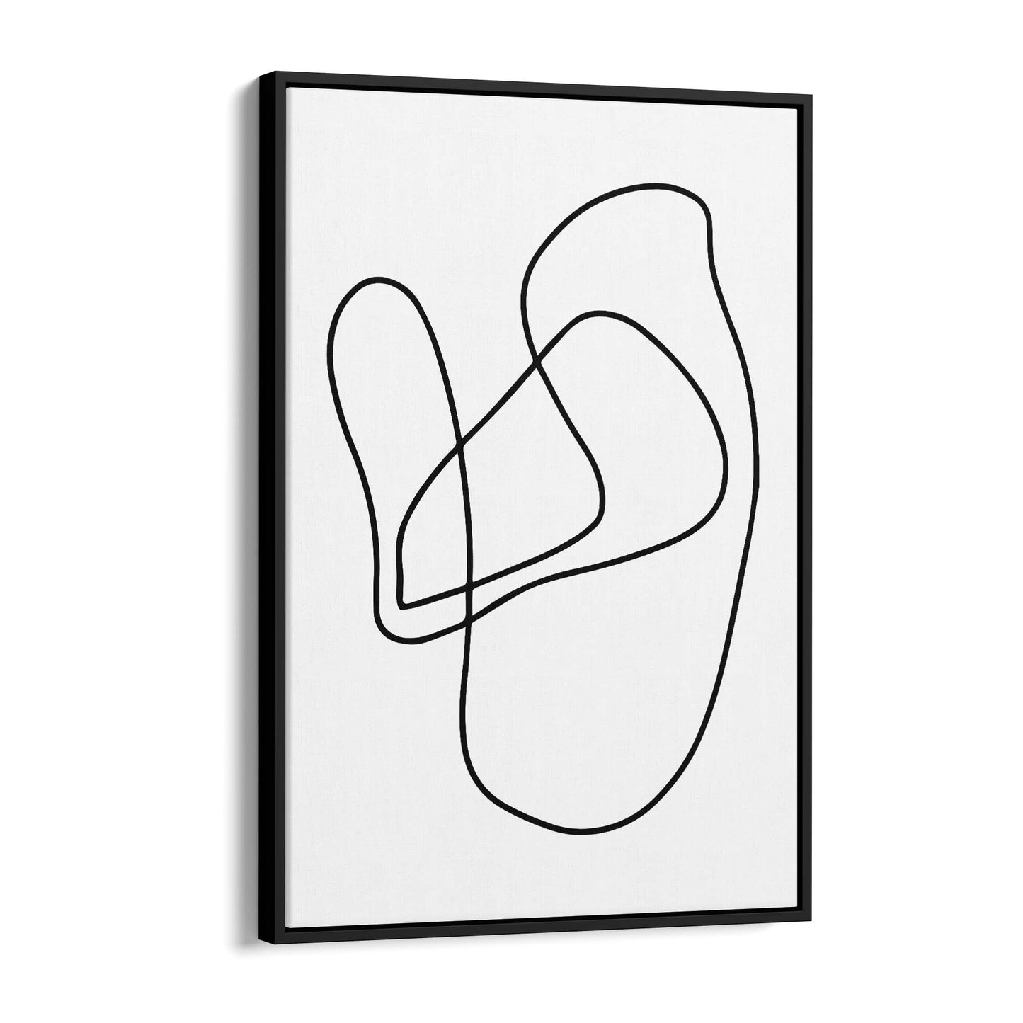 Minimal Abstract Modern Line Artwork Wall Art #7 - The Affordable Art Company