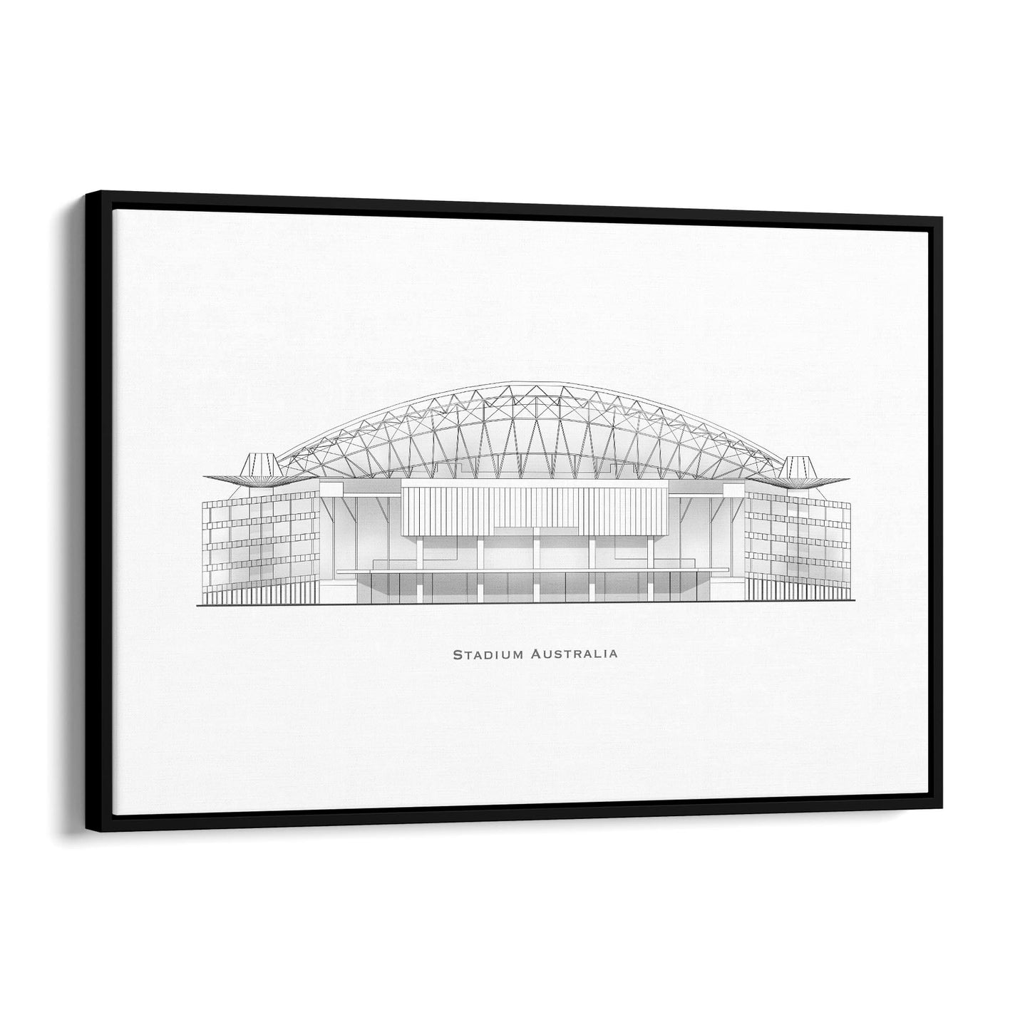 Stadium Australia, Sydney Original Wall Art - The Affordable Art Company