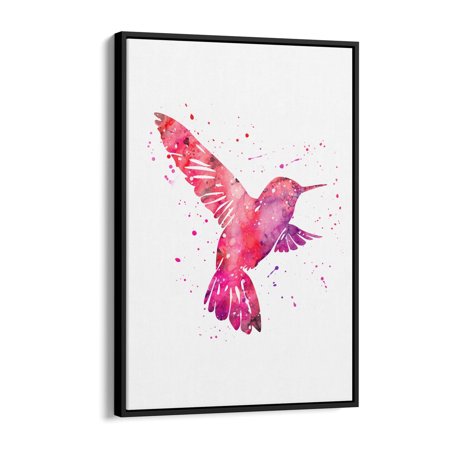 Watercolour Hummingbird Bird Nursery Wall Art #3 - The Affordable Art Company