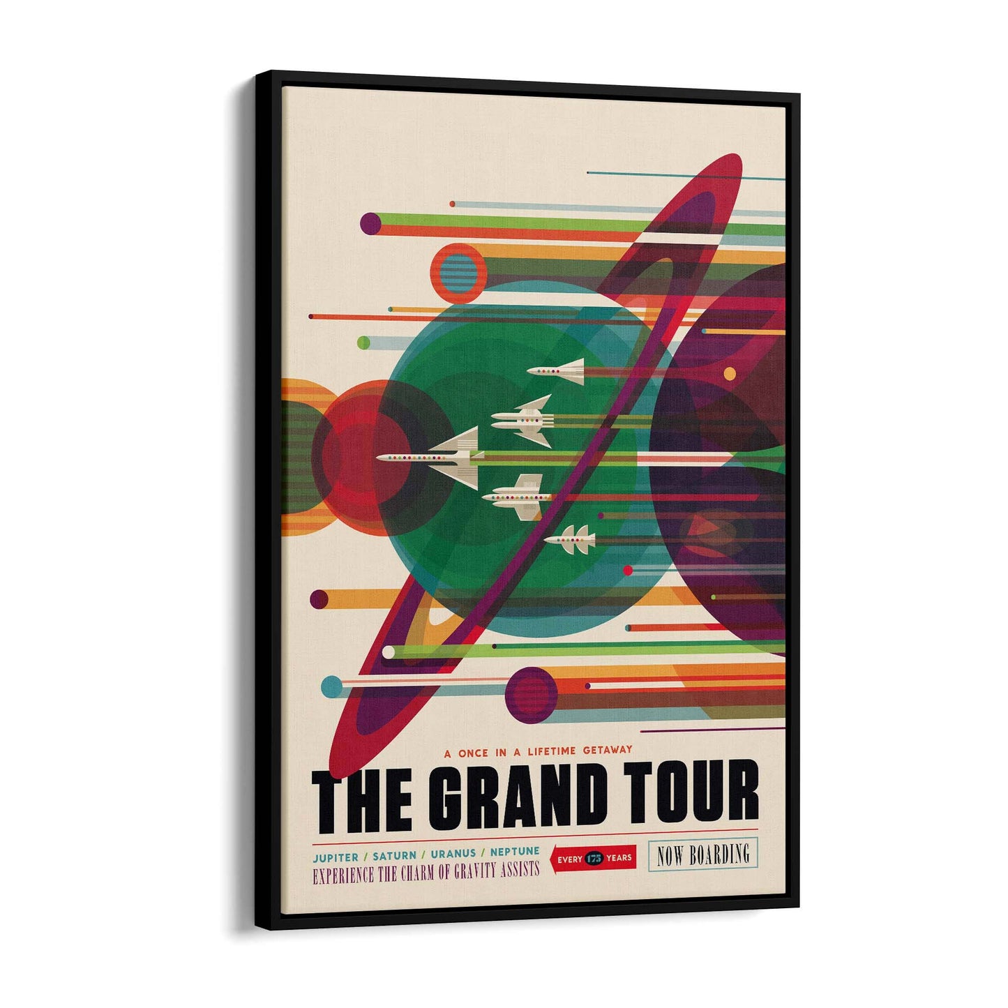 The Grand Tour  NASA Space Science Wall Art - The Affordable Art Company