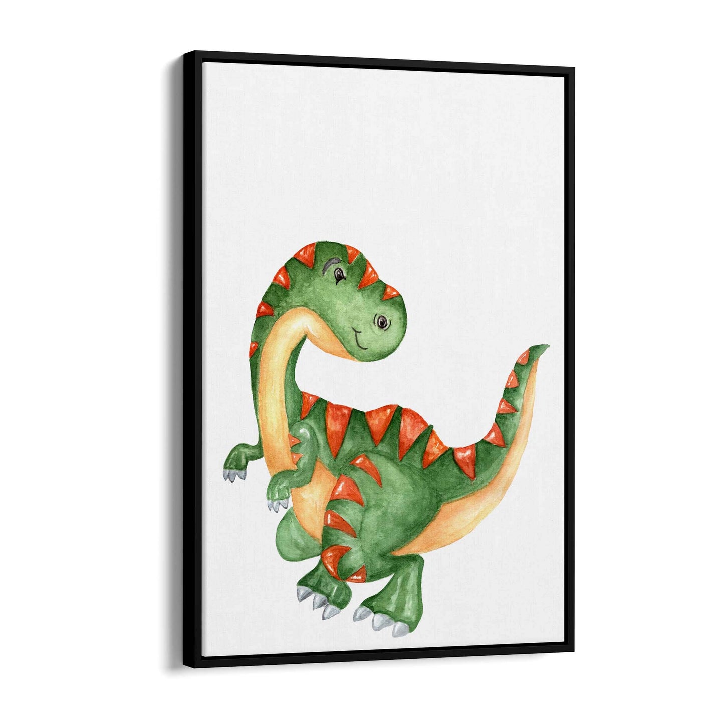 Cute Cartoon Dinosaur Boys Bedroom Wall Art #16 - The Affordable Art Company