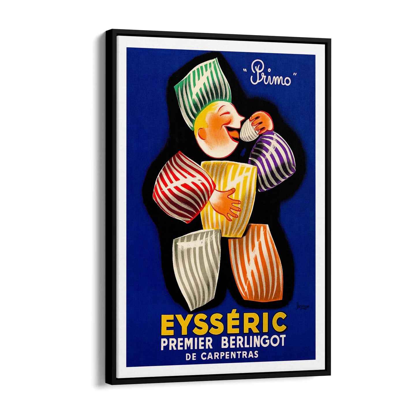 Eysseric French Vintage Food Advert Wall Art - The Affordable Art Company
