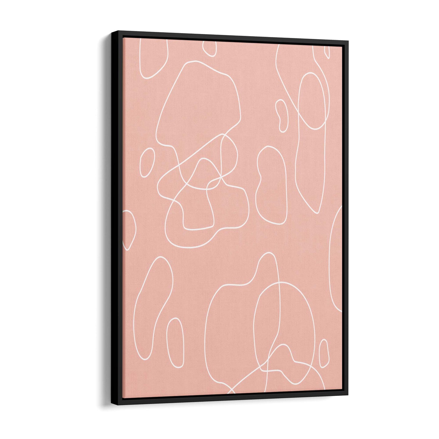 Calm Abstract Minimal Pastel Modern Wall Art #3 - The Affordable Art Company