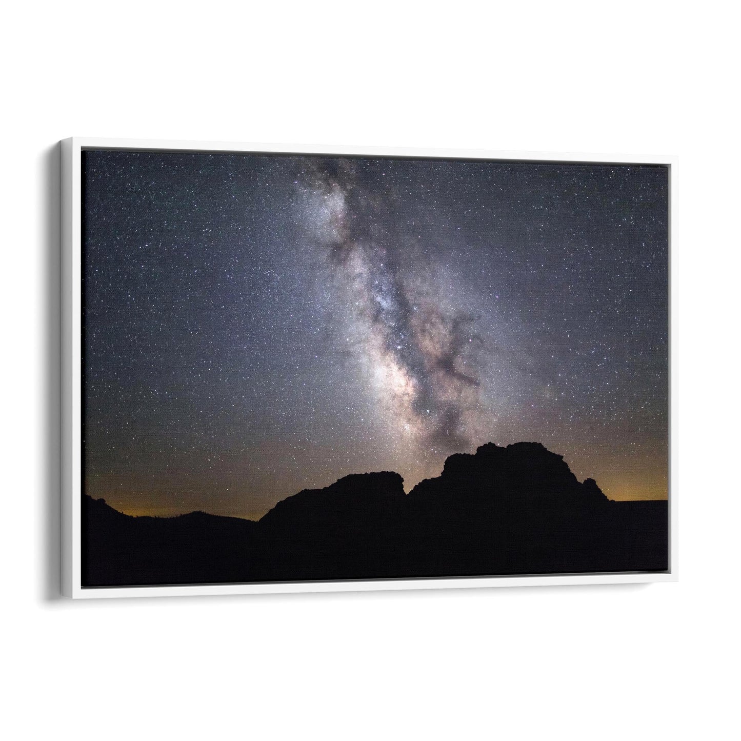 The Milky Way Night Sky Photograph Wall Art - The Affordable Art Company