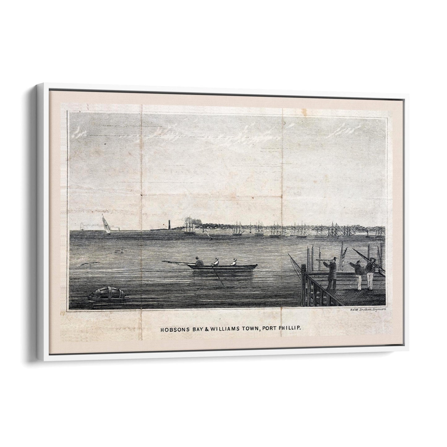 Williamstown, Melbourne Vintage Wall Art - The Affordable Art Company