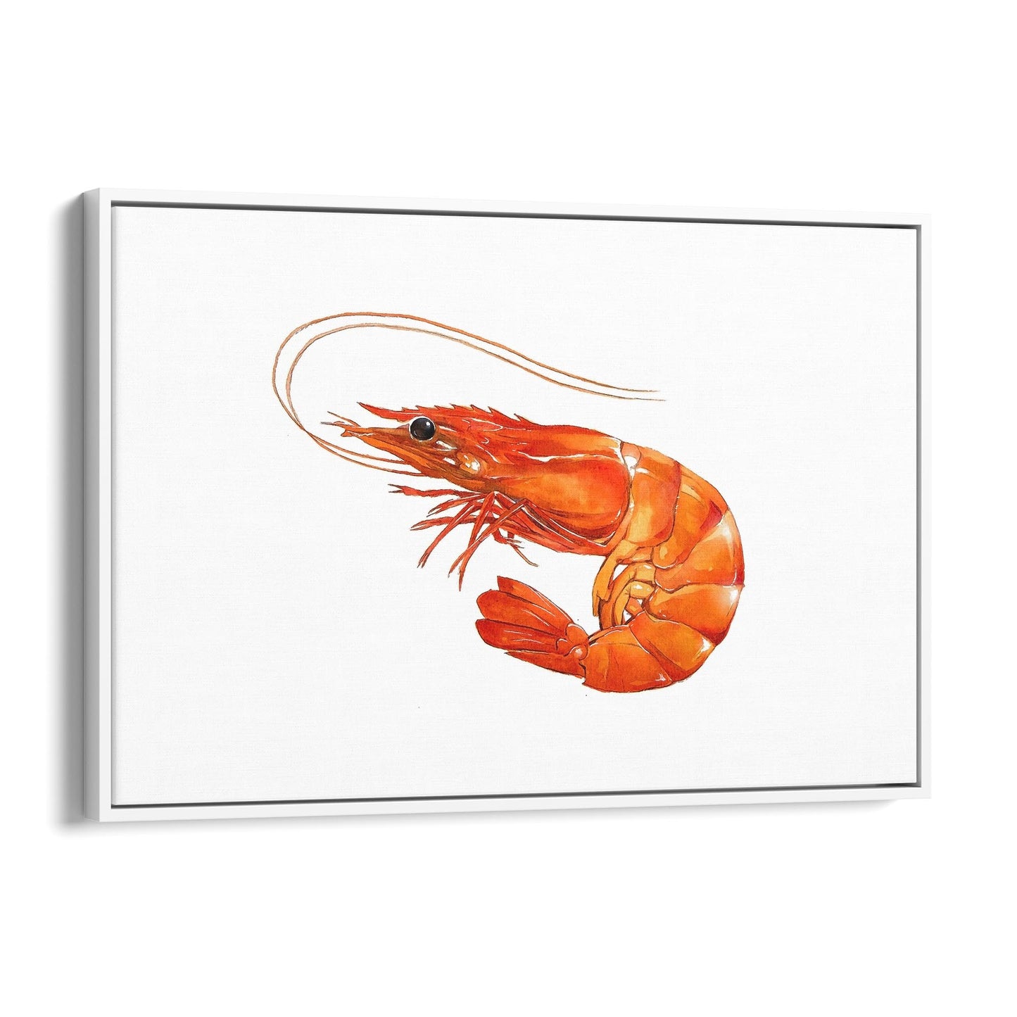Australian Shrimp Barbeque Painting Wall Art - The Affordable Art Company