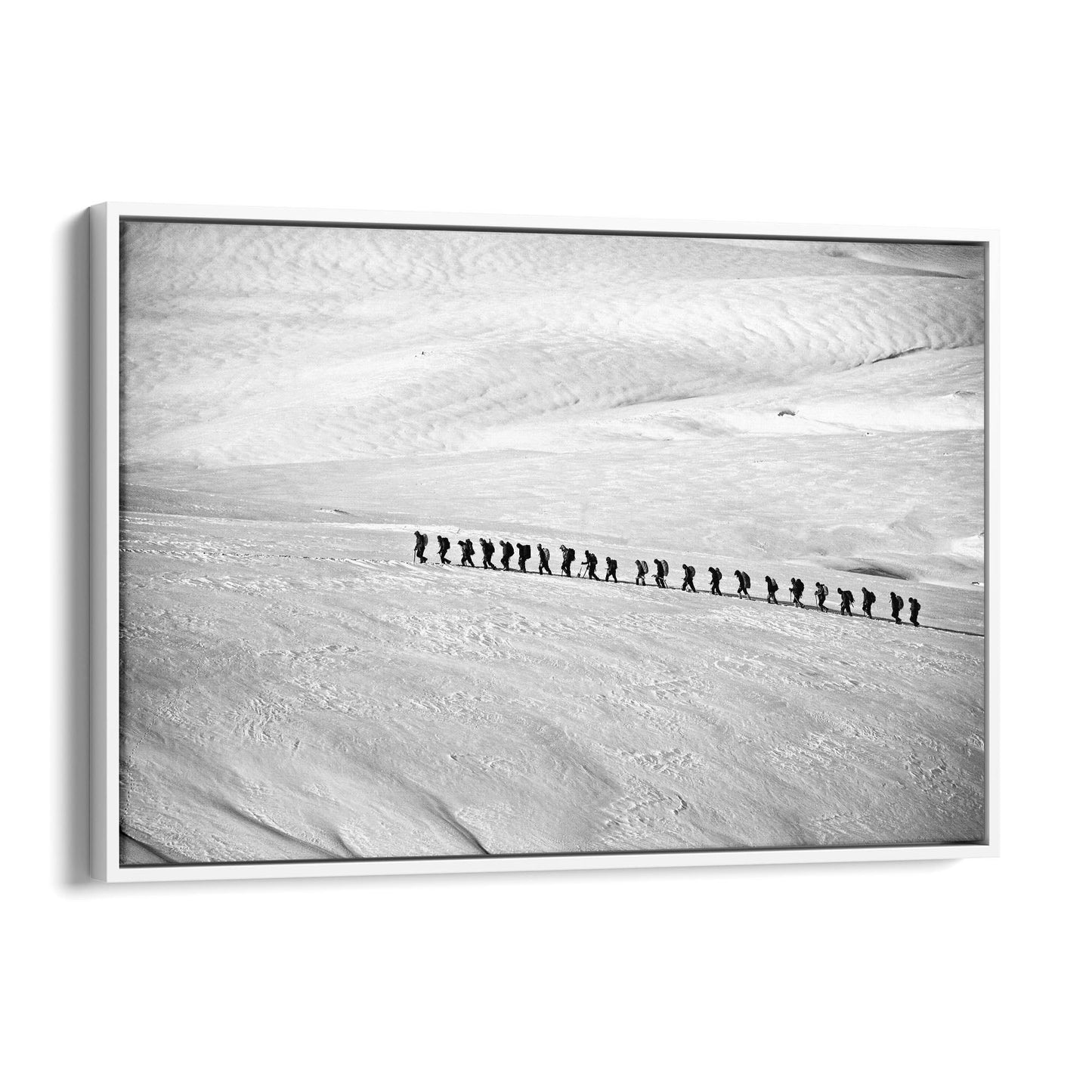 Arctic Explorers Photograph Motivational Wall Art - The Affordable Art Company