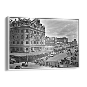 Elizabeth St, Melbourne Vintage Photograph Wall Art #1 - The Affordable Art Company