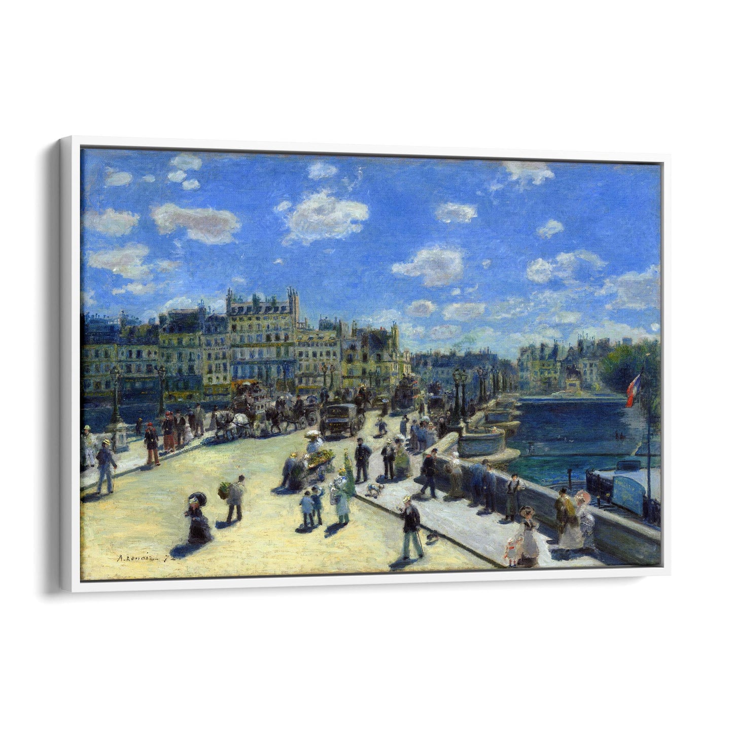 Pont Neuf, Renoir Famous Painting Wall Art - The Affordable Art Company