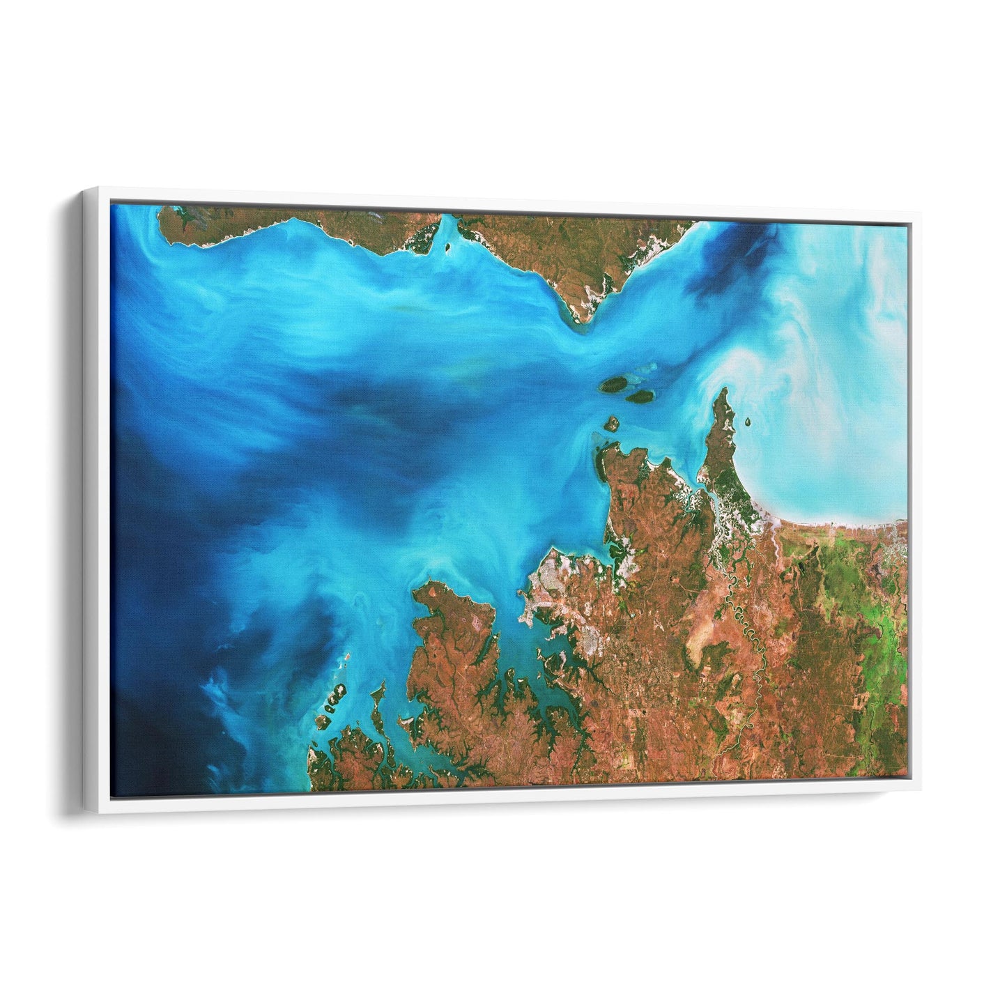 Clarence Strait, Australia Aerial Photograph Wall Art - The Affordable Art Company