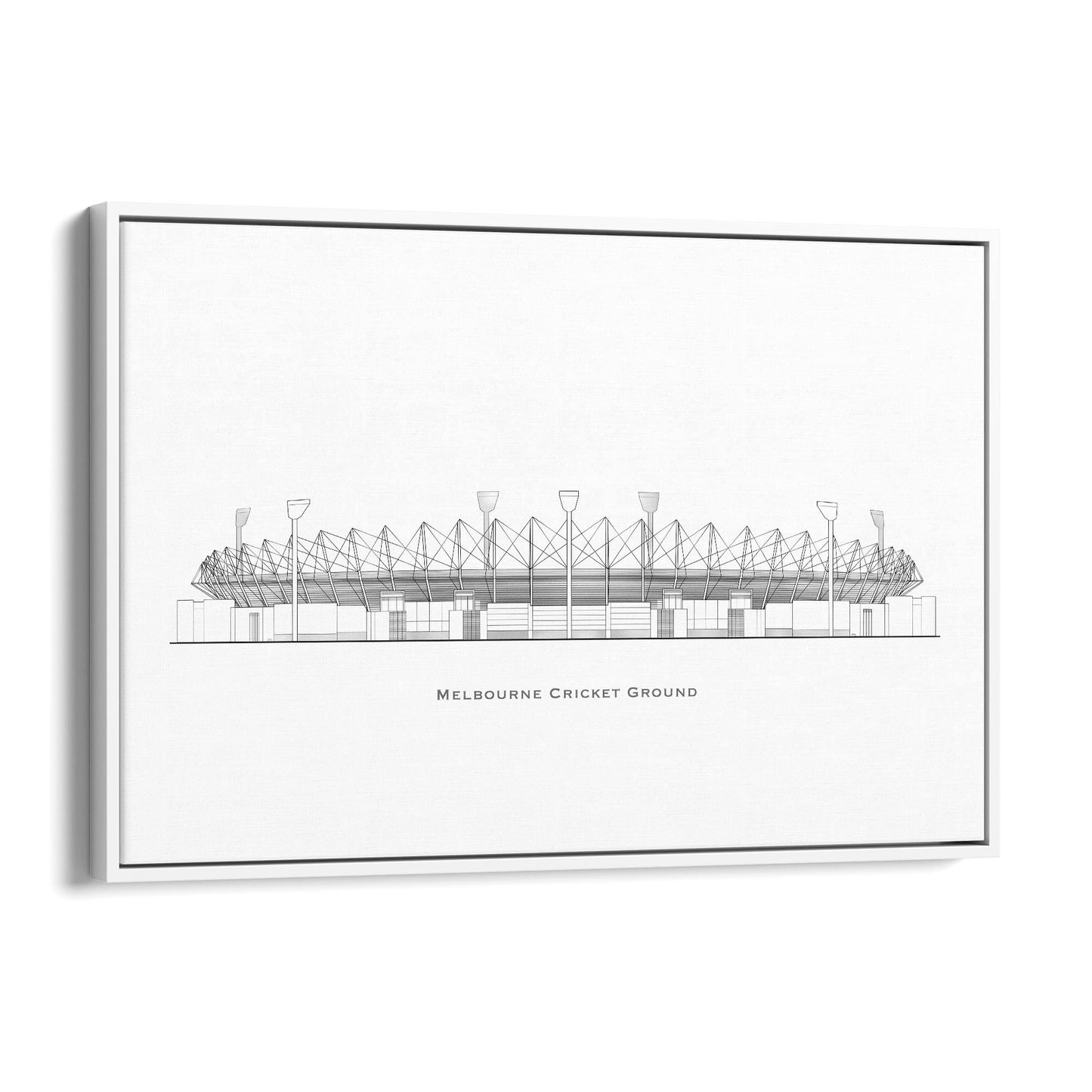 Melbourne Cricket Ground Original Wall Art - The Affordable Art Company