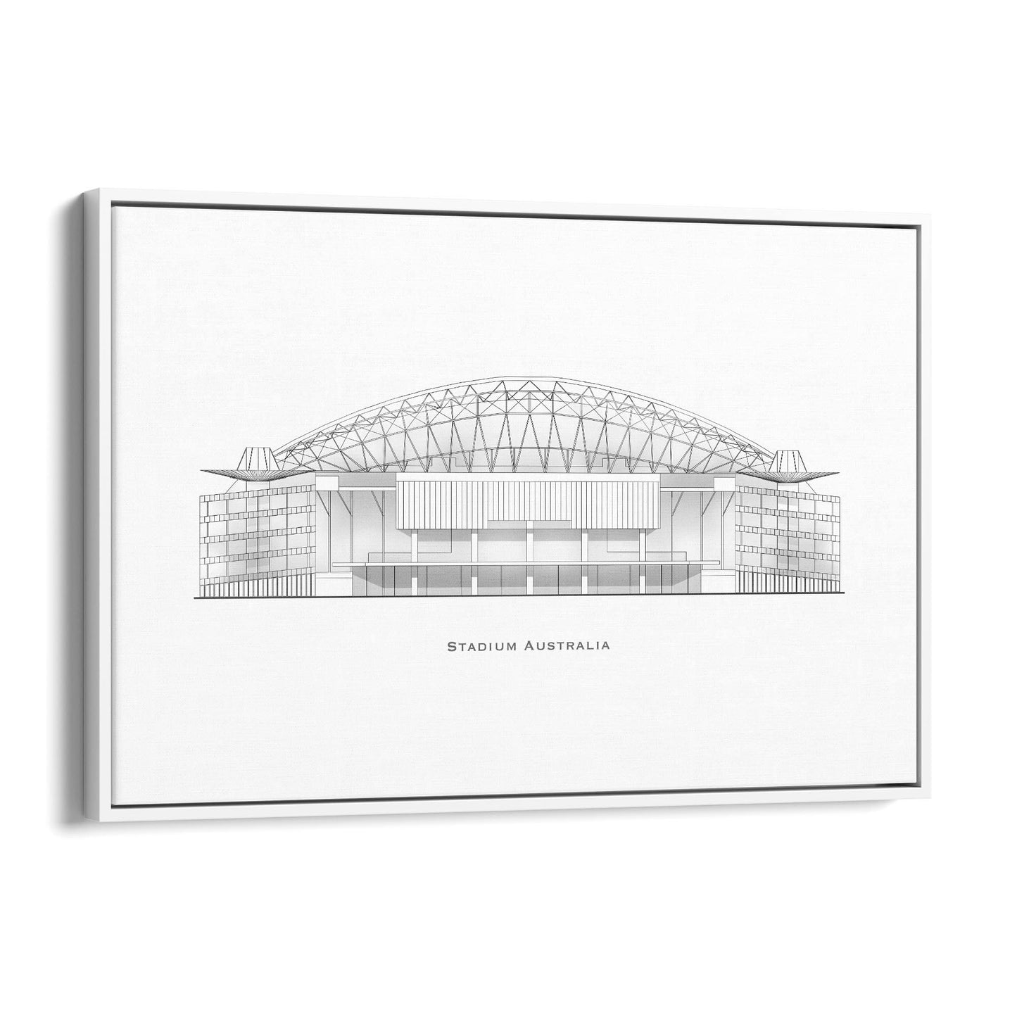 Stadium Australia, Sydney Original Wall Art - The Affordable Art Company