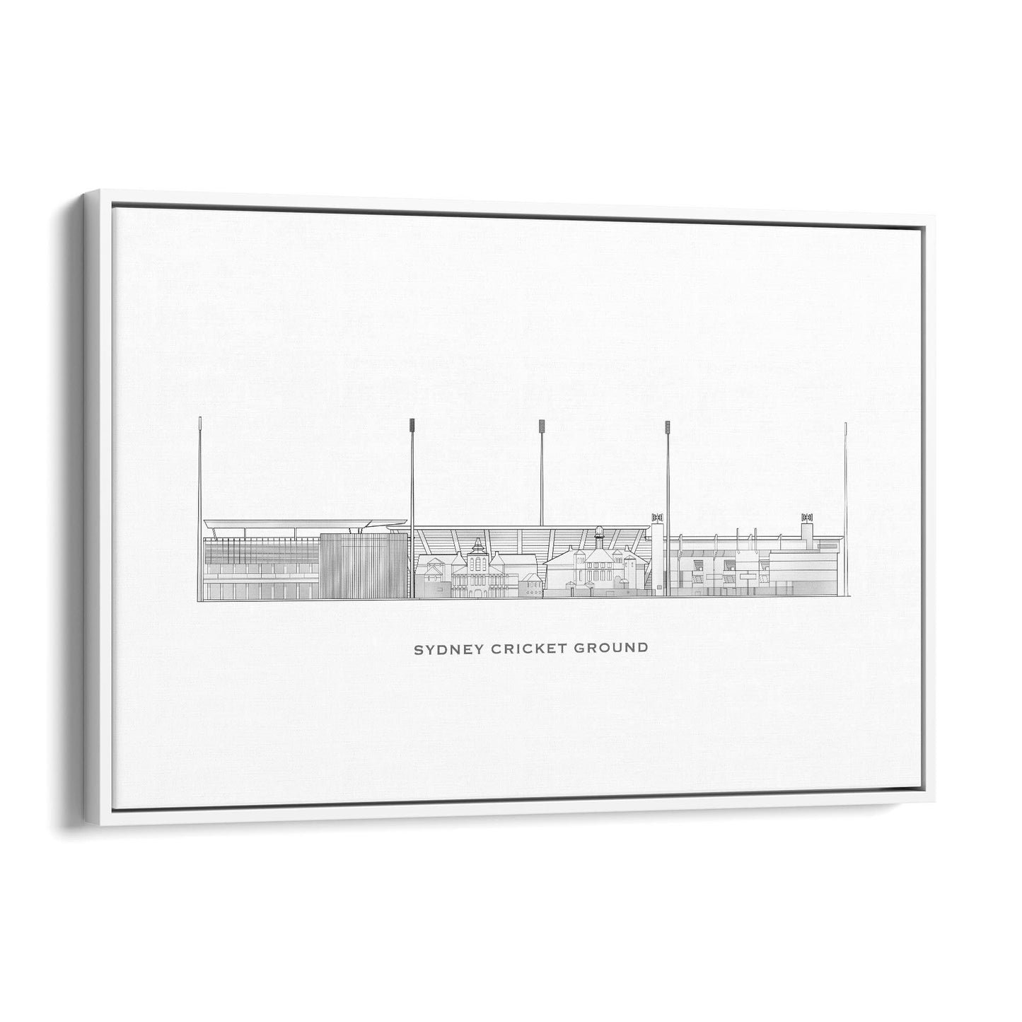 Sydney Cricket Ground Original Wall Art - The Affordable Art Company