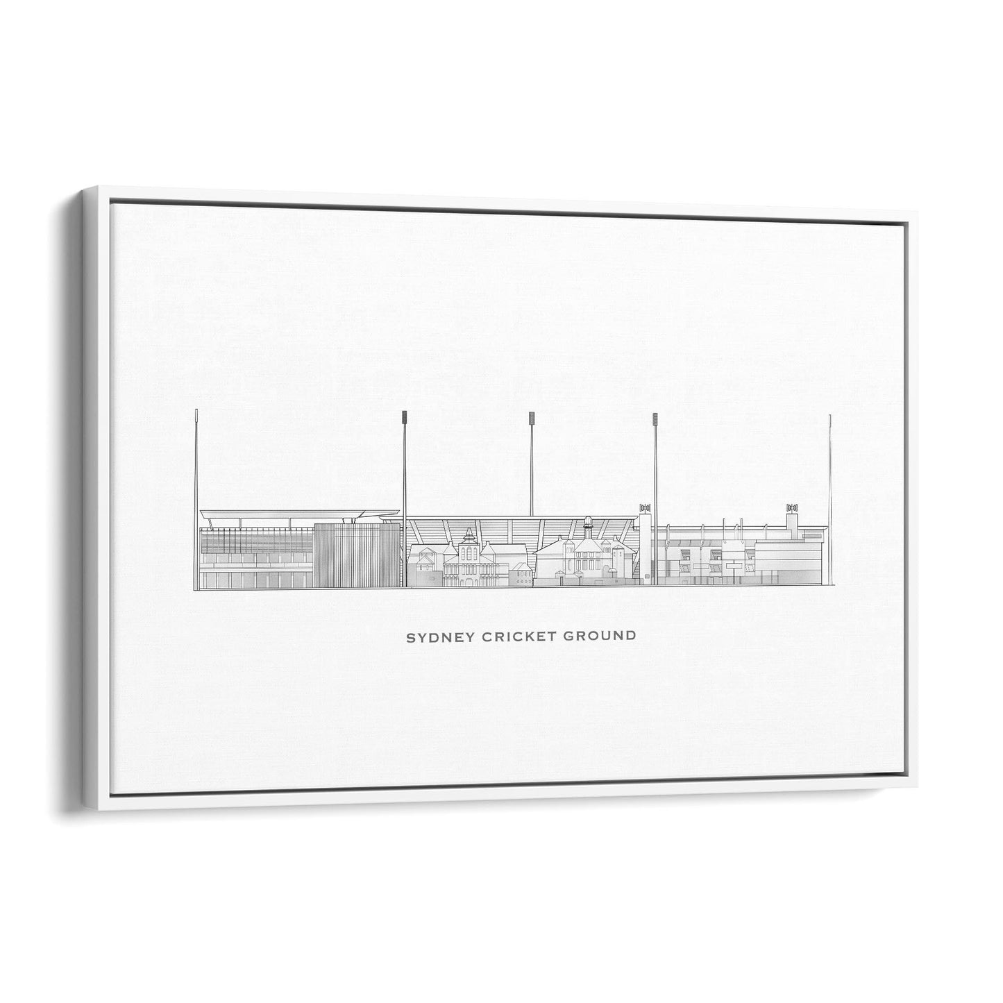 Sydney Cricket Ground Original Wall Art - The Affordable Art Company