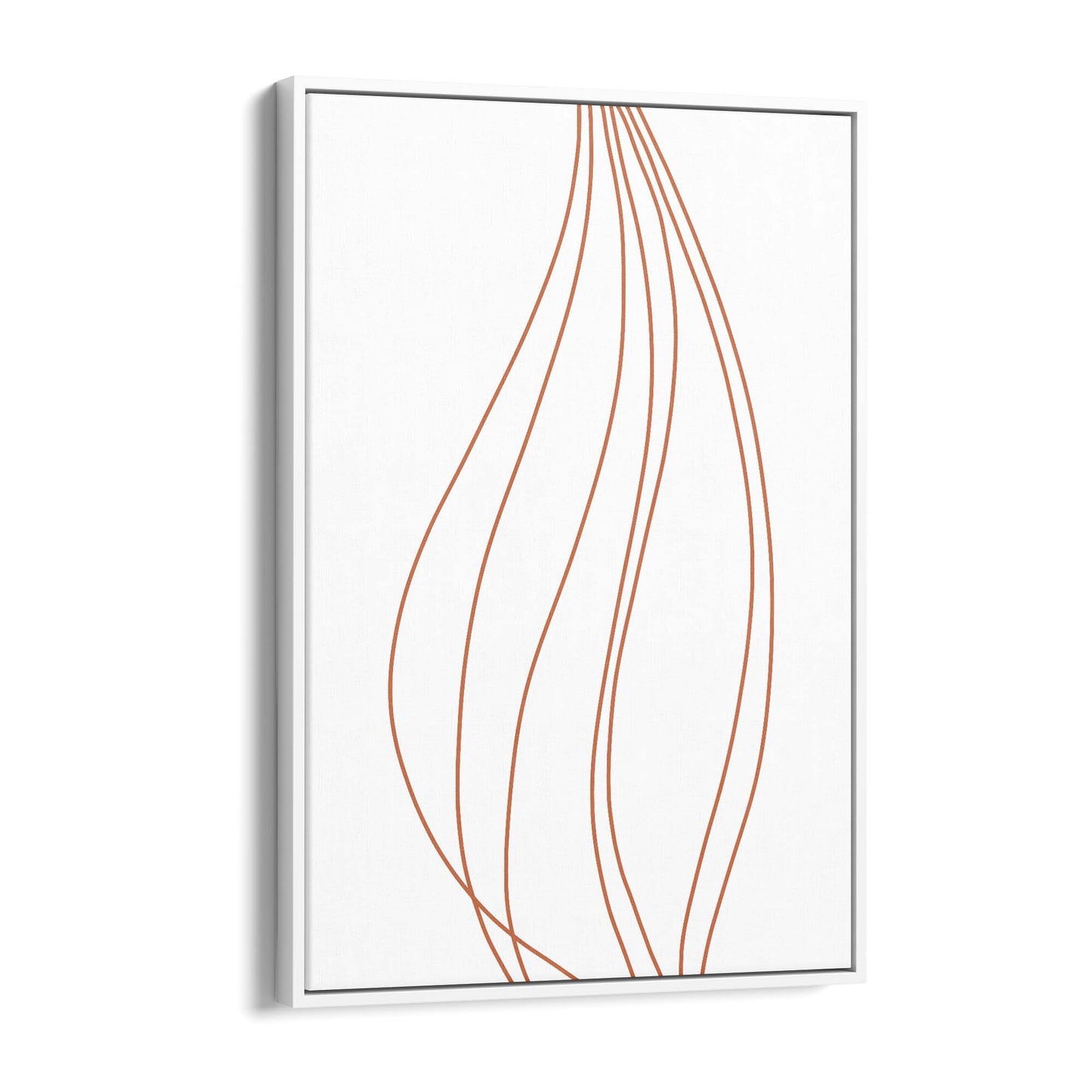 Abstract Line Artwork Minimal Modern Wall Art #1 - The Affordable Art Company