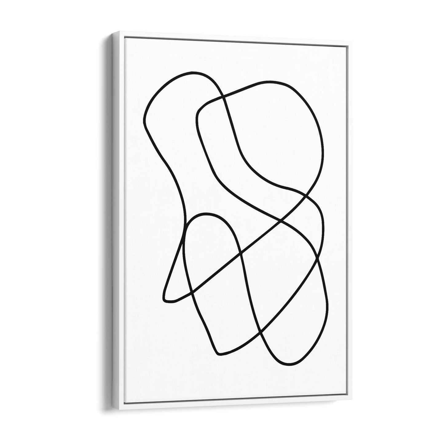 Minimal Abstract Modern Line Artwork Wall Art #5 - The Affordable Art Company