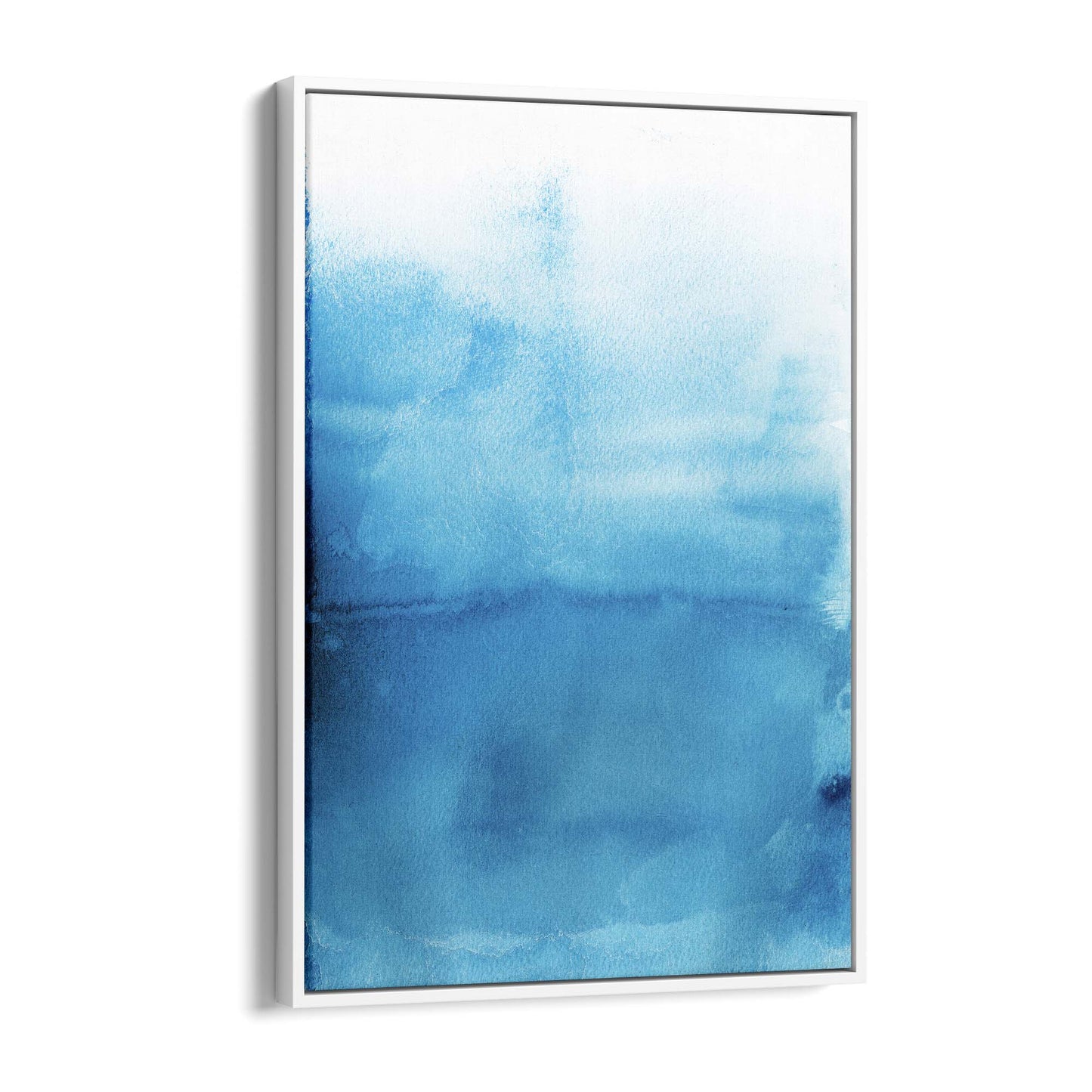 Minimal Blue Painting Abstract Modern Wall Art #16 - The Affordable Art Company