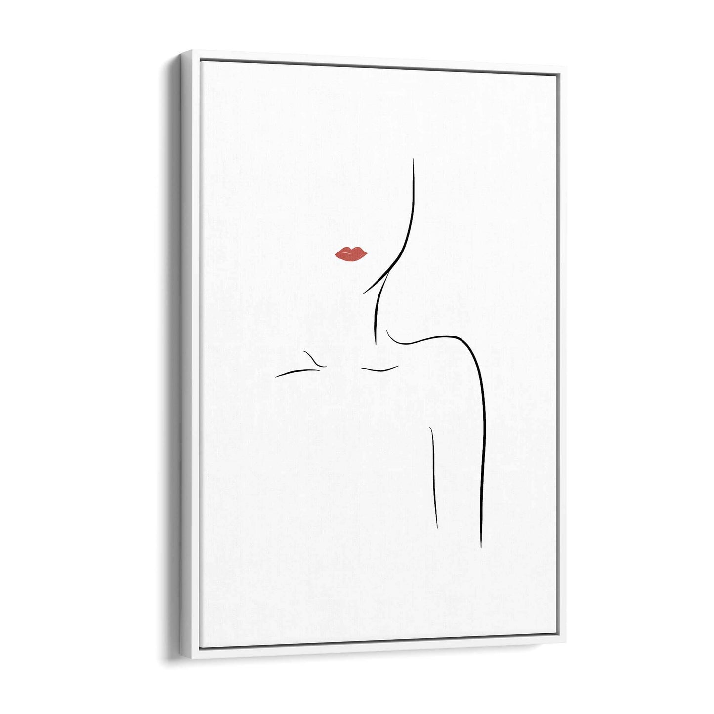 Fashion Minimal Line Drawing Bedroom Wall Art - The Affordable Art Company