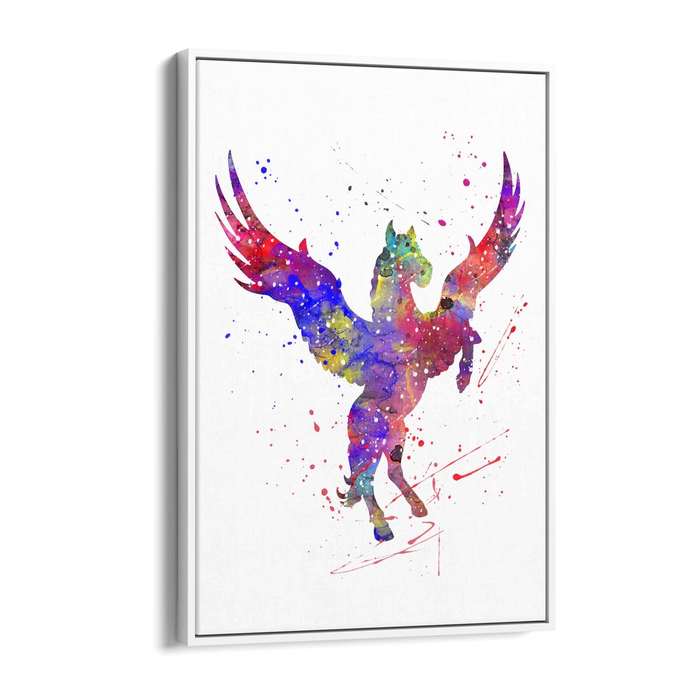 Pegasus Nursery Animal Fantasy Wall Art - The Affordable Art Company
