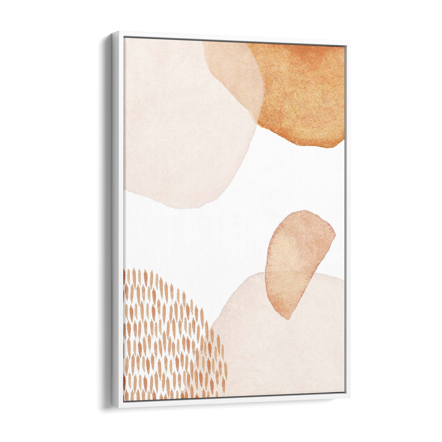 Abstract Modern Watercolour Shapes Painting Wall Art #14 - The Affordable Art Company