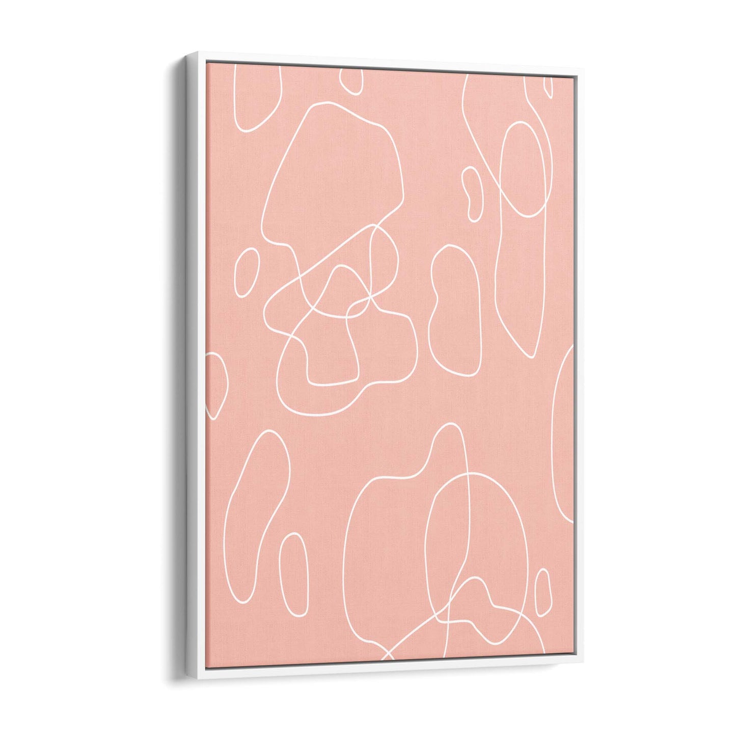 Calm Abstract Minimal Pastel Modern Wall Art #3 - The Affordable Art Company