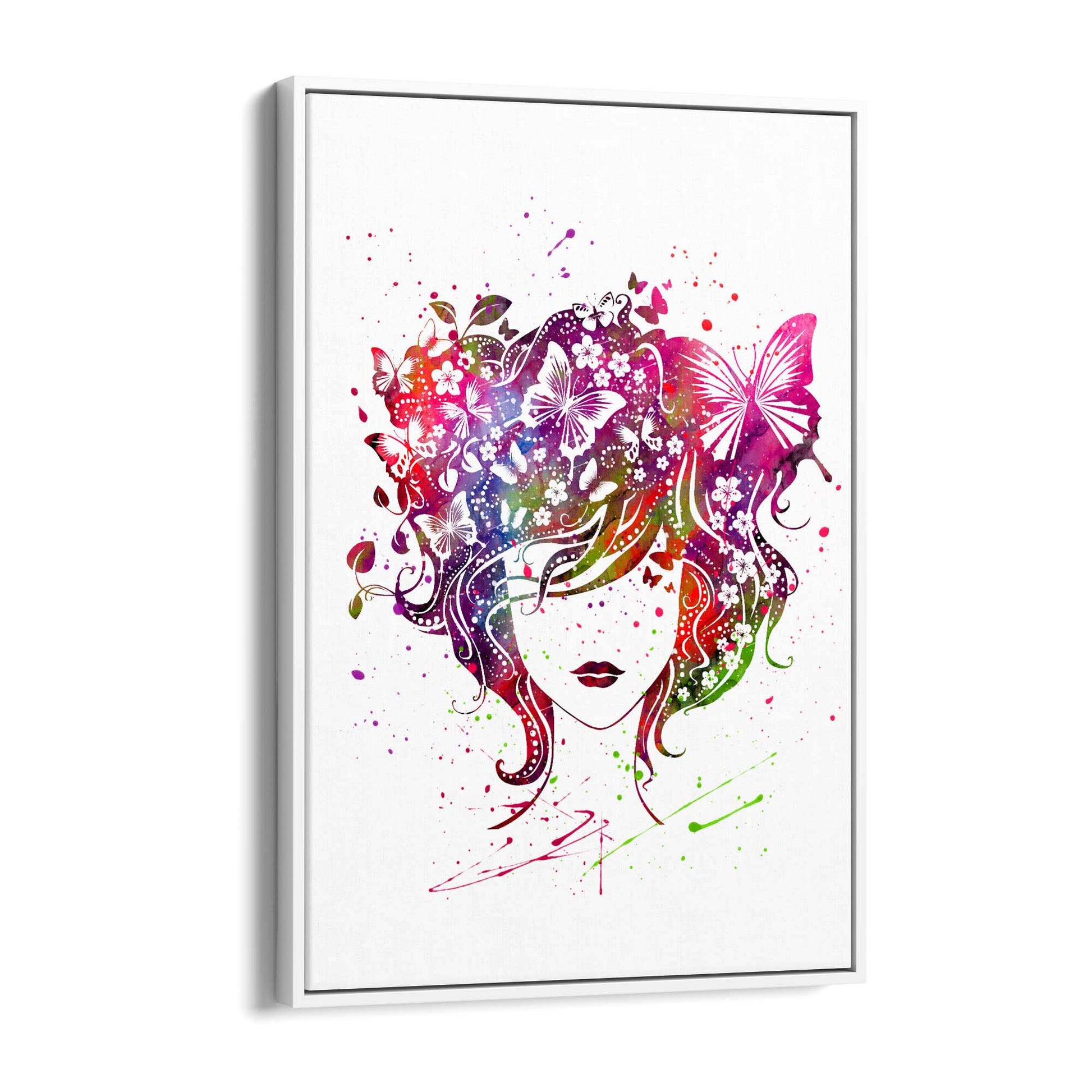 Boho Chic Fashion Girls Bedroom Wall Art - The Affordable Art Company