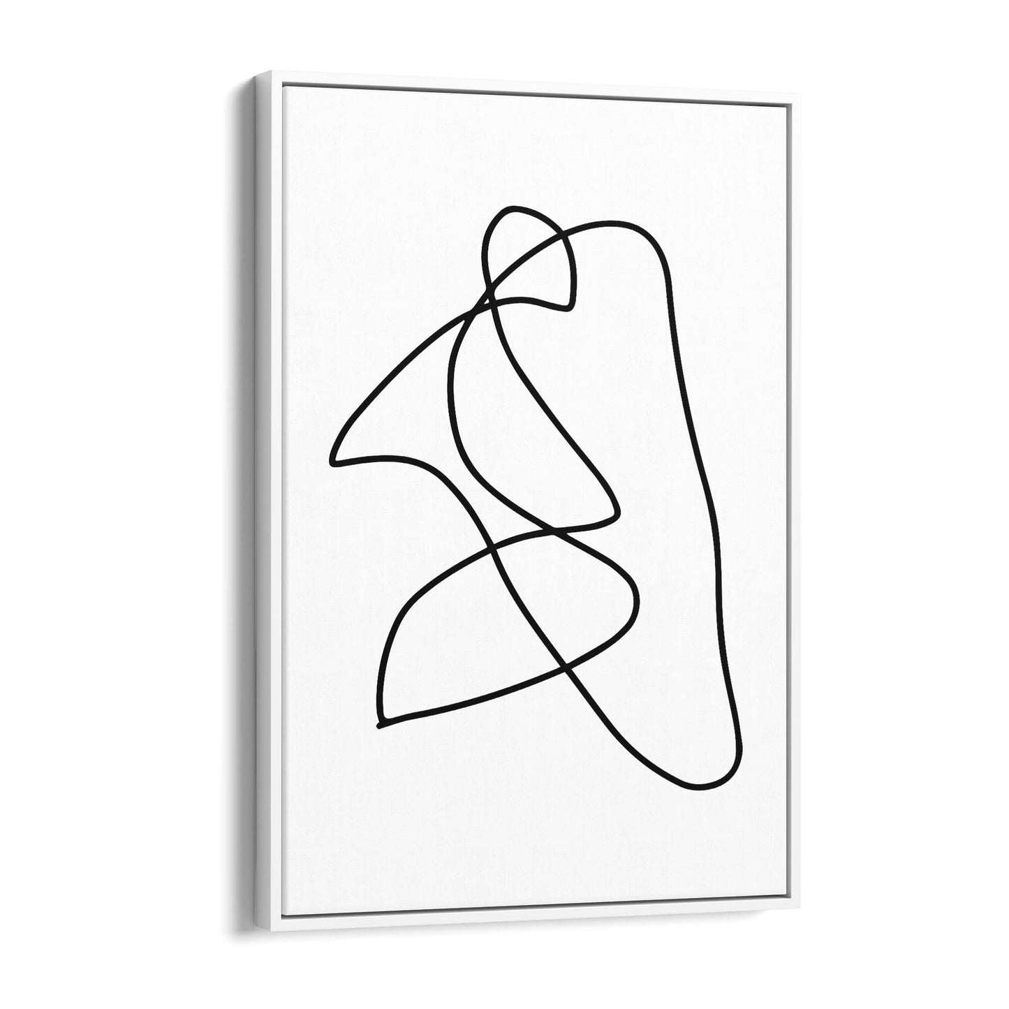 Minimal Abstract Modern Line Artwork Wall Art #6 - The Affordable Art Company