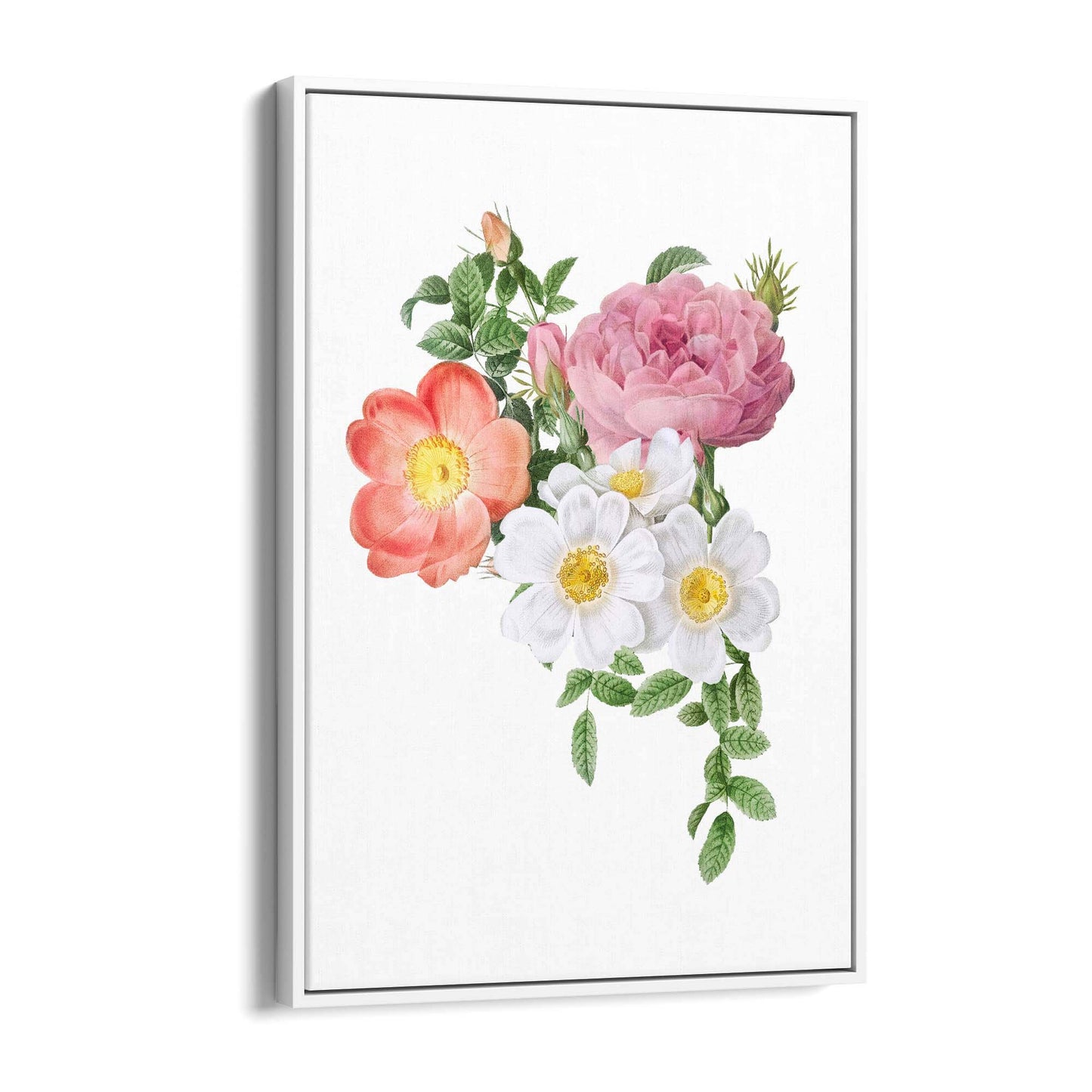 Botanical Flower Painting Floral Kitchen Wall Art #1 - The Affordable Art Company