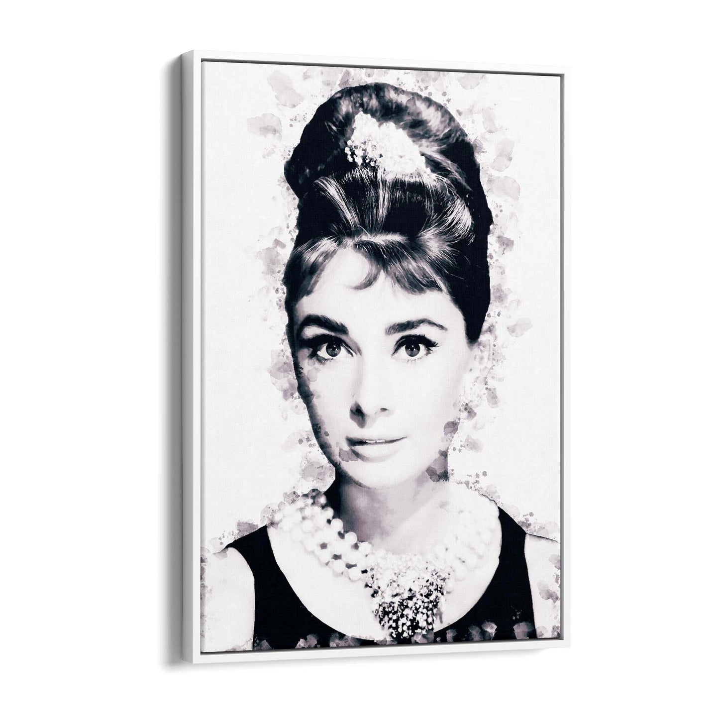 Audrey Hepburn Fashion Minimal Bedroom Wall Art #7 - The Affordable Art Company