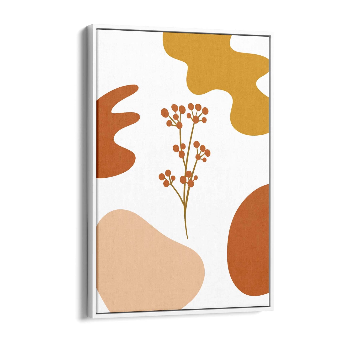 Minimal Berries Abstract Kitchen Wall Art - The Affordable Art Company