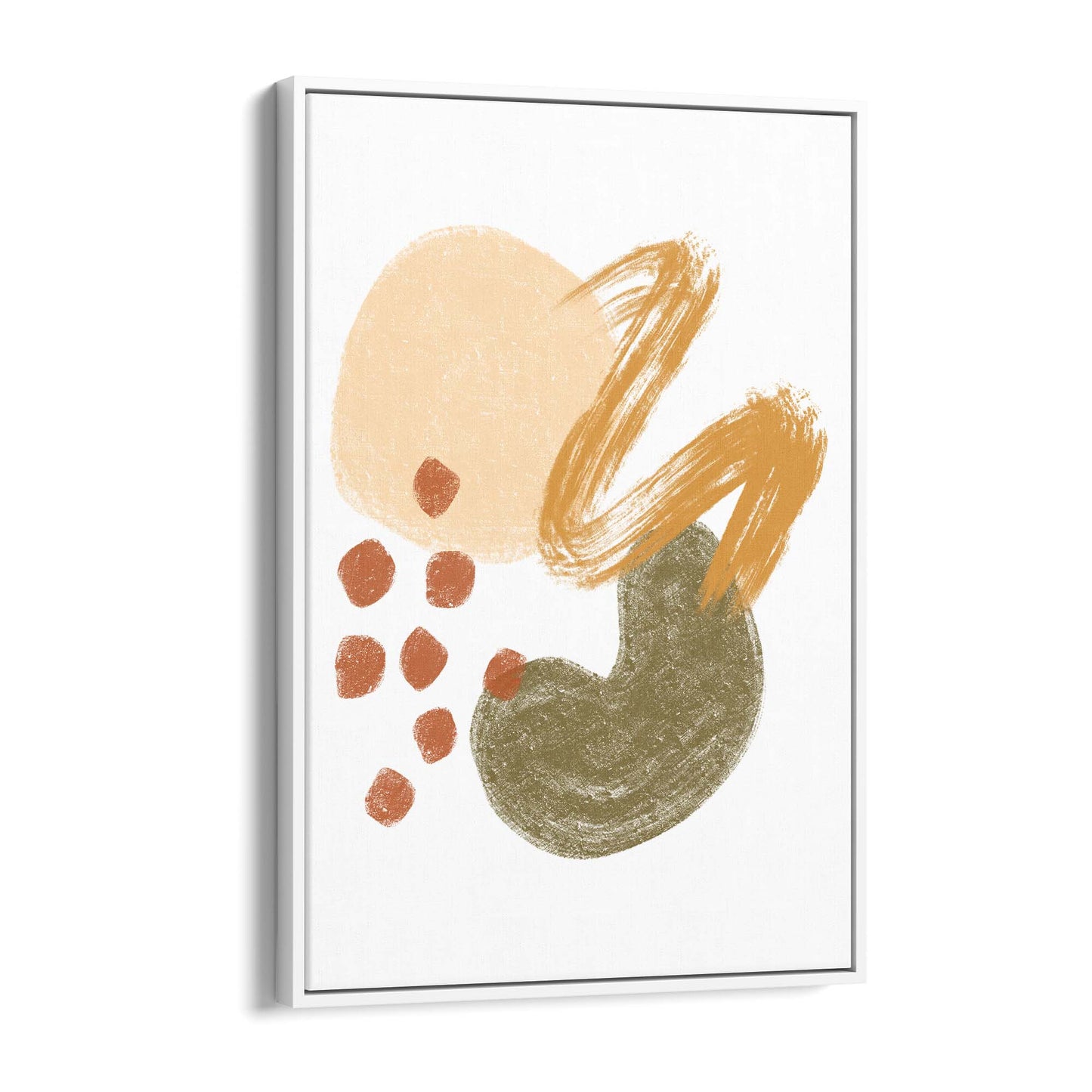 Abstract Shapes Minimal Wall Art #4 - The Affordable Art Company