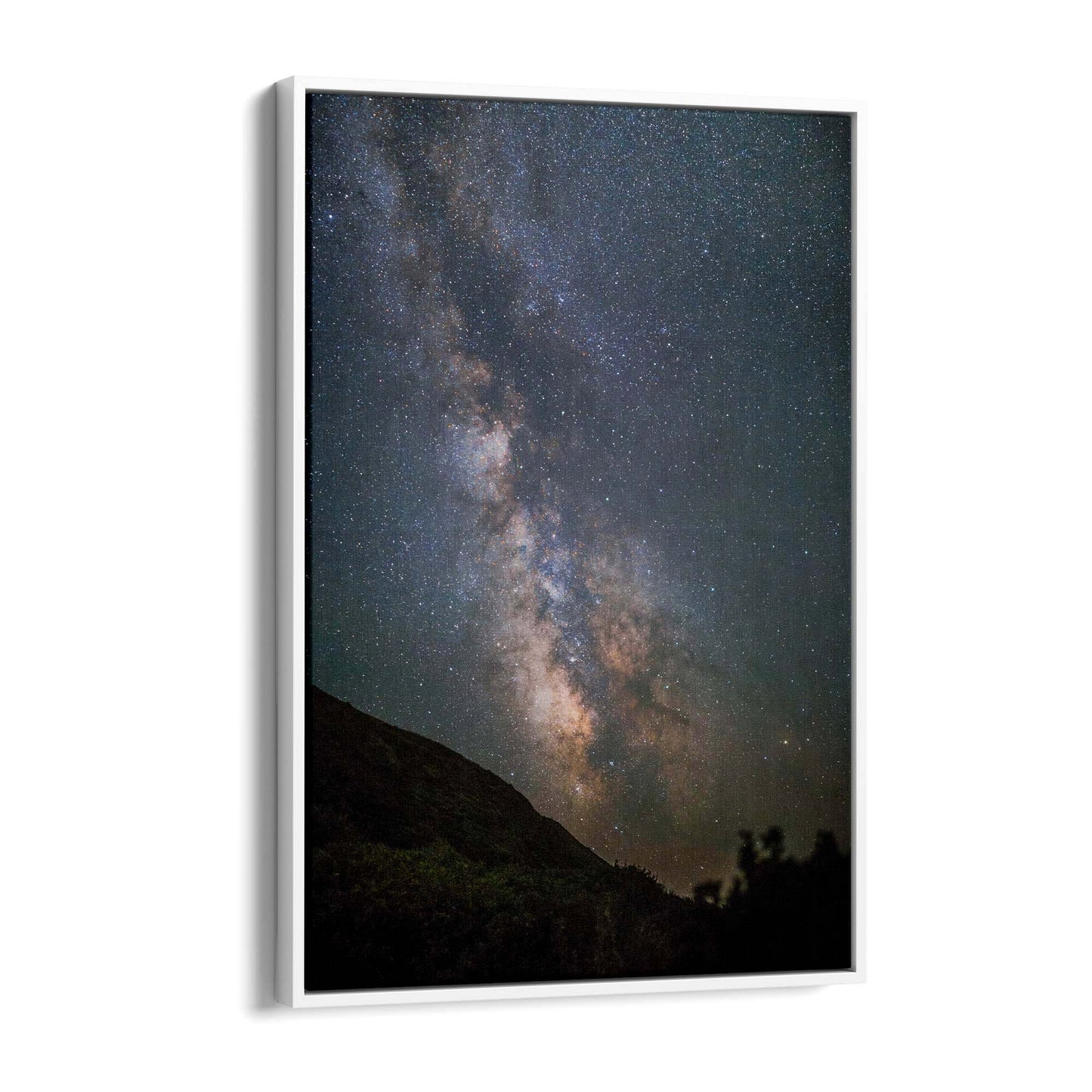 Milky Way Night Sky Photograph Bedroom Wall Art - The Affordable Art Company