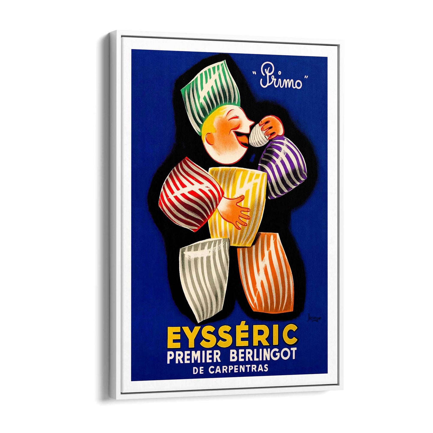 Eysseric French Vintage Food Advert Wall Art - The Affordable Art Company