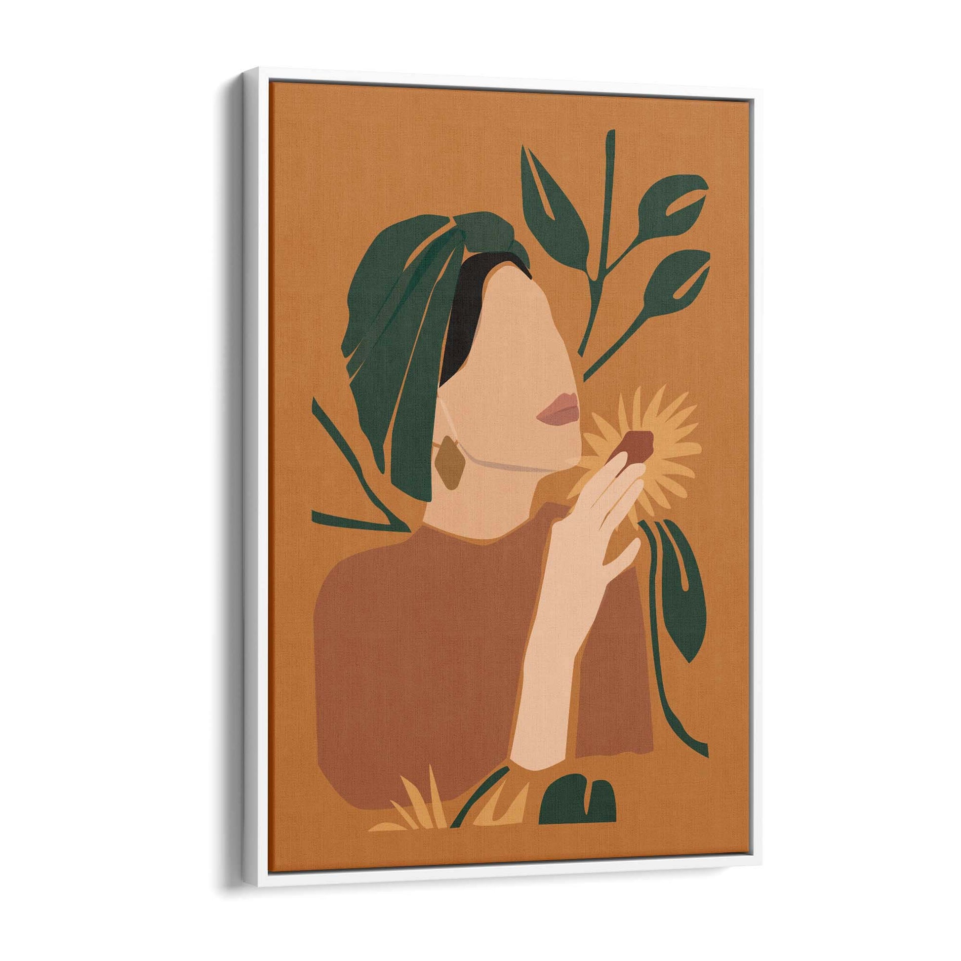 Floral Happiness Girls Bedroom Fashion Wall Art - The Affordable Art Company