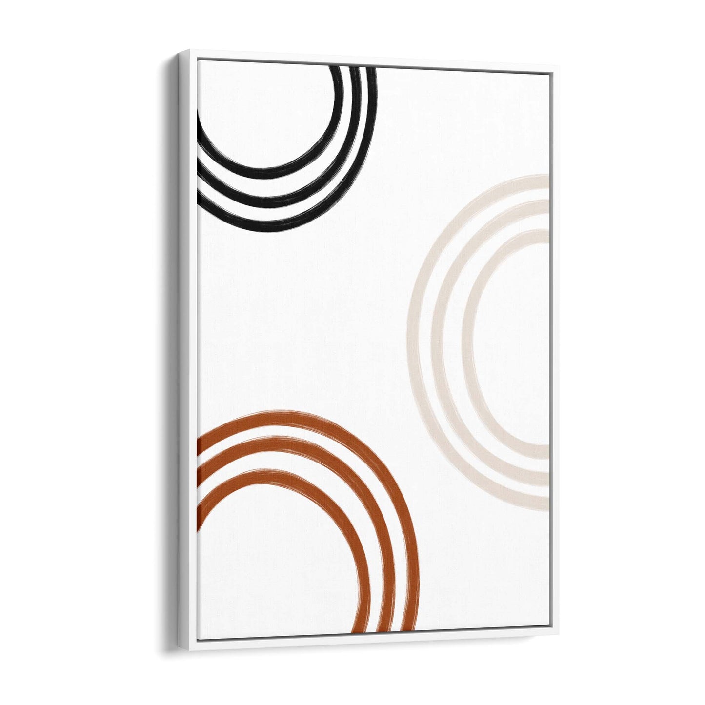 Modern Abstract Shape Minimal Retro Wall Art #12 - The Affordable Art Company