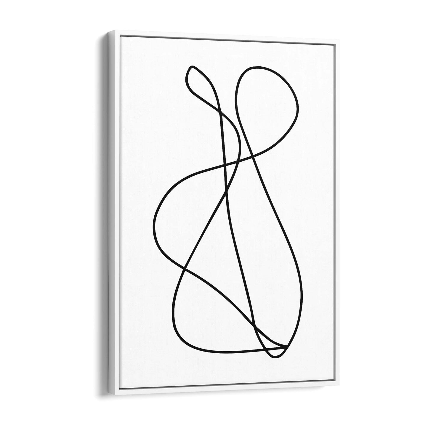 Minimal Abstract Modern Line Artwork Wall Art #8 - The Affordable Art Company