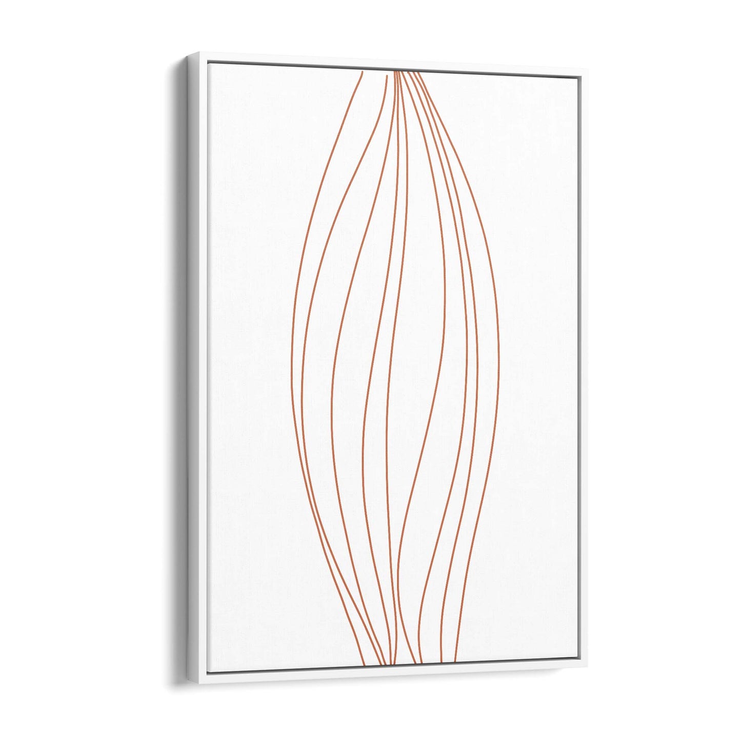 Abstract Line Artwork Minimal Modern Wall Art #2 - The Affordable Art Company