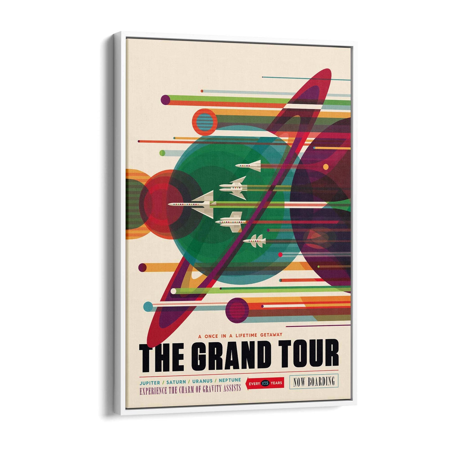 The Grand Tour NASA Space Science Wall Art - The Affordable Art Company