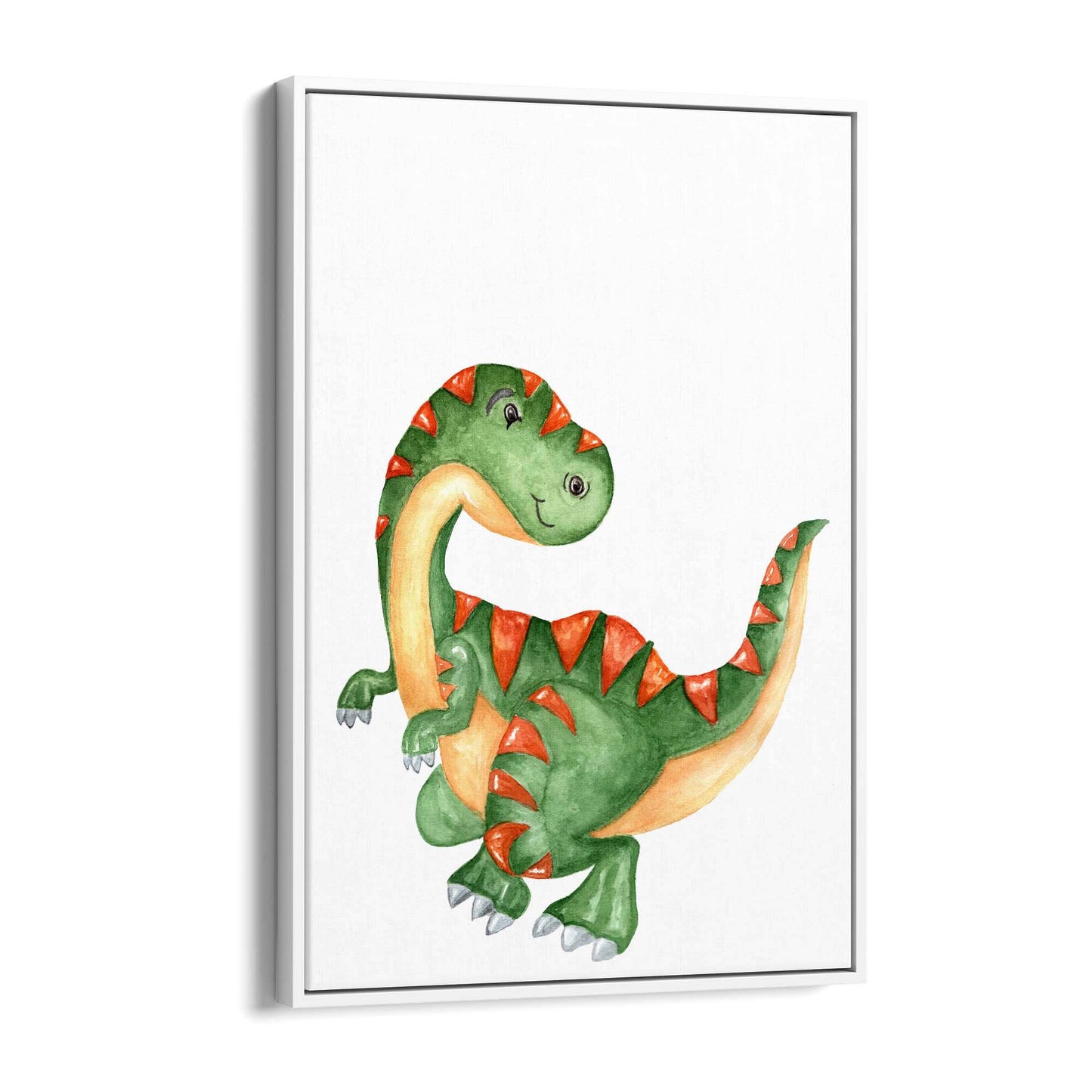 Cute Cartoon Dinosaur Boys Bedroom Wall Art #16 - The Affordable Art Company