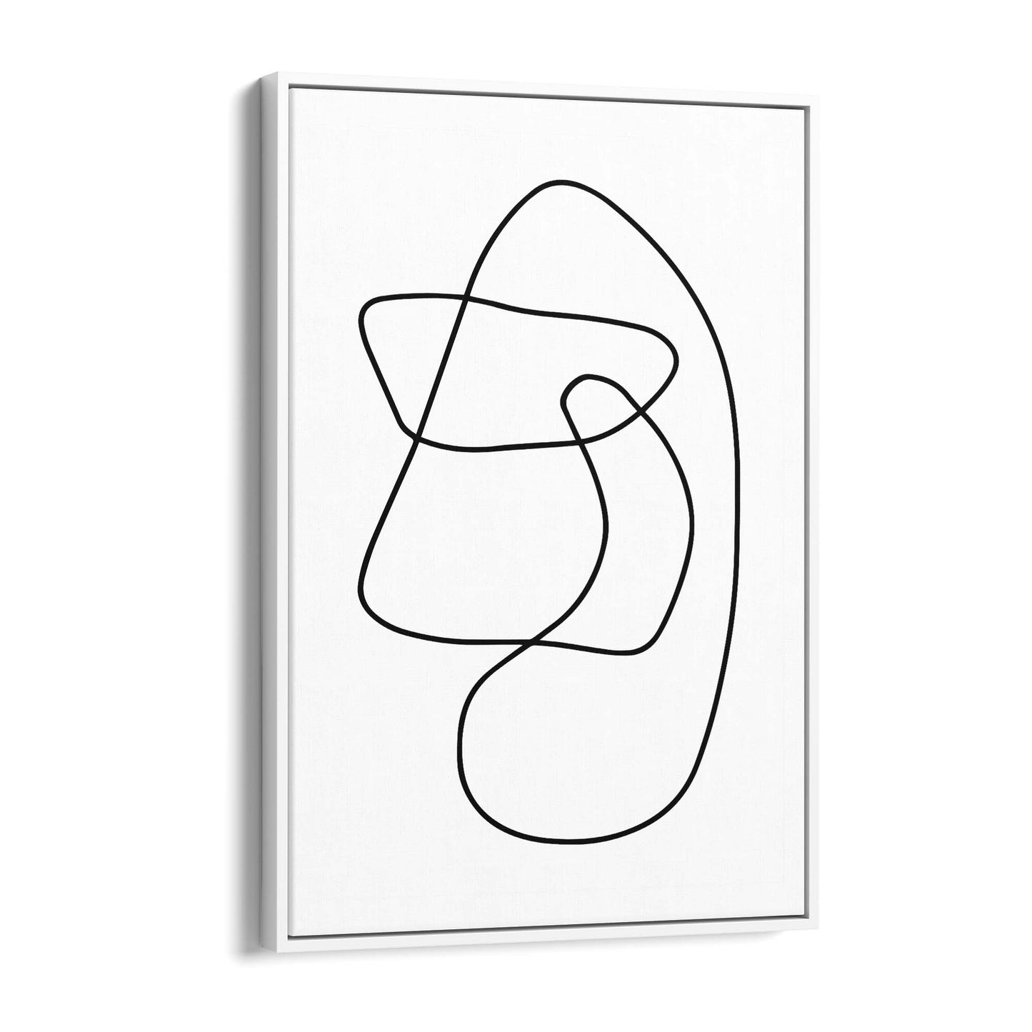 Minimal Abstract Modern Line Artwork Wall Art #3 - The Affordable Art Company