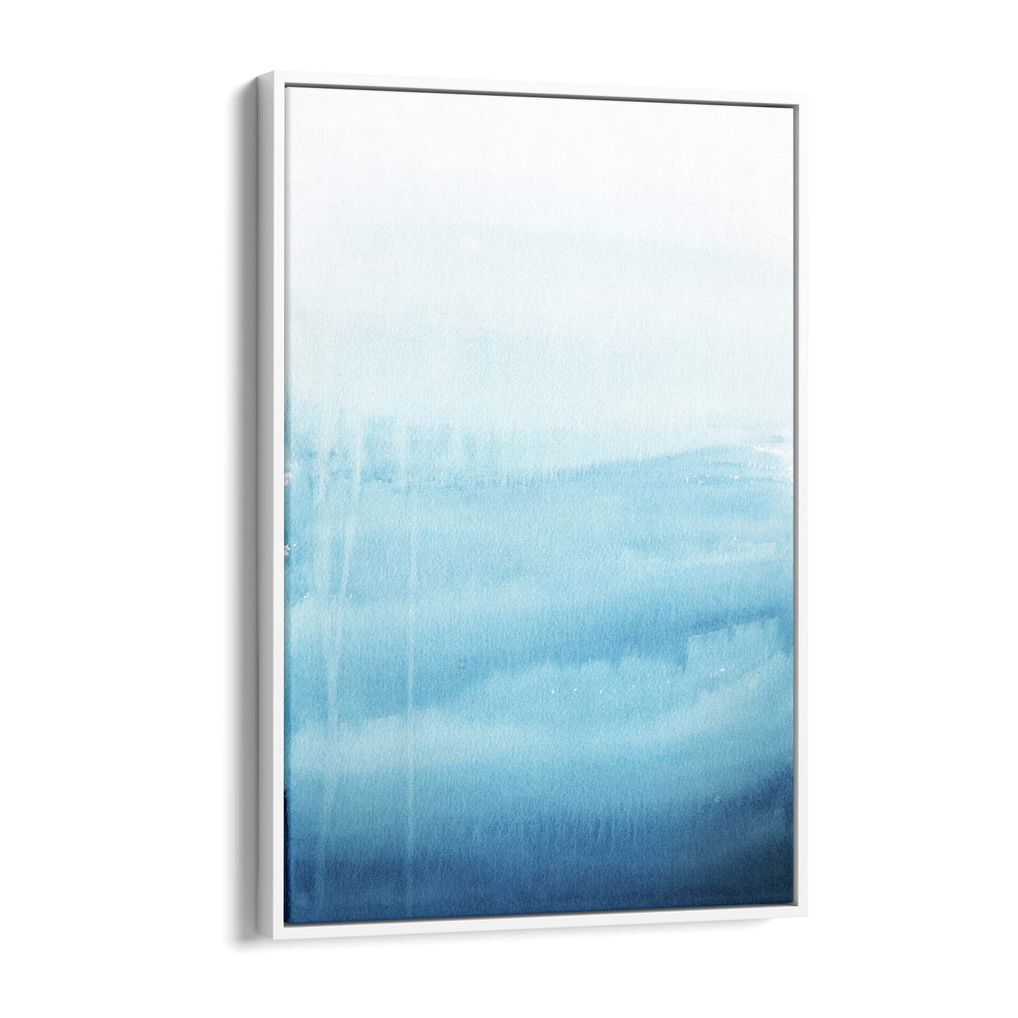 Minimal Blue Painting Abstract Modern Wall Art #14 - The Affordable Art Company