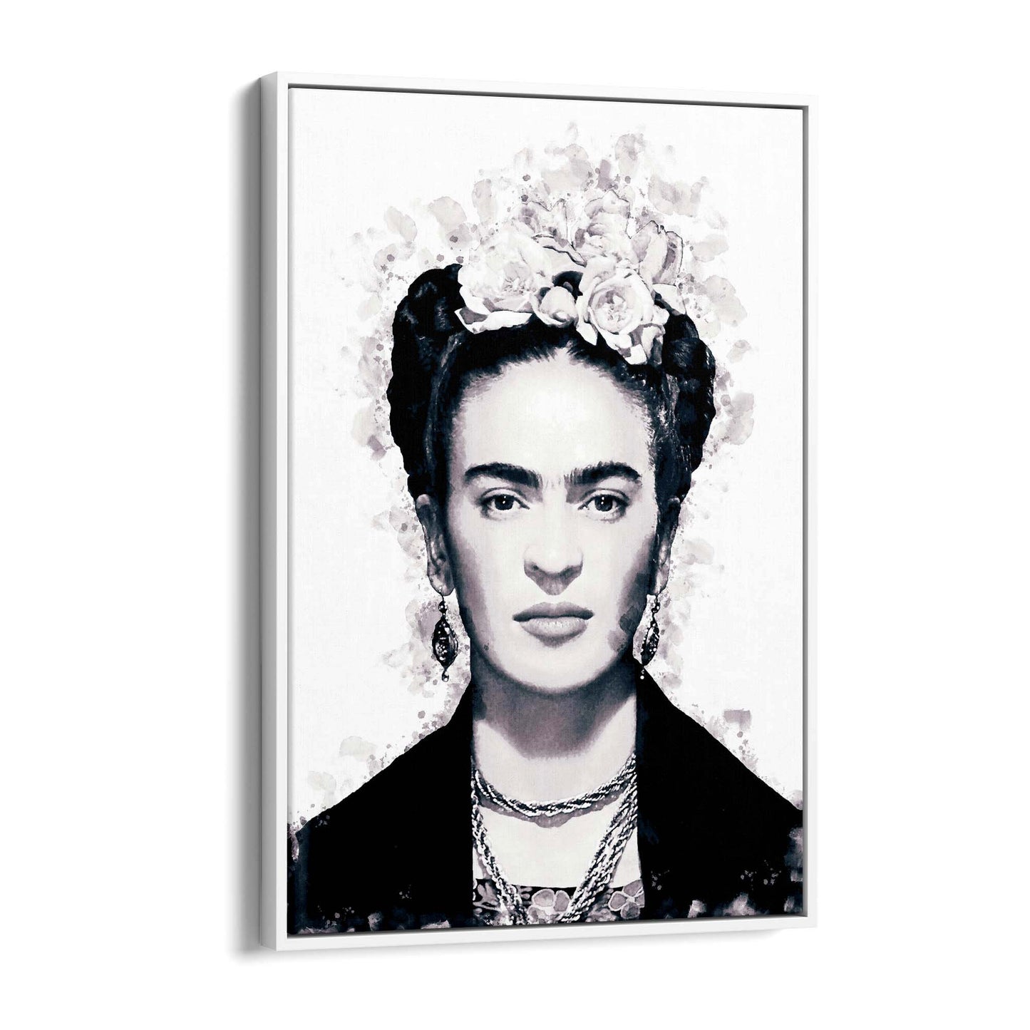 Minimal Frida Kahlo Fashion Girls Bedroom Wall Art - The Affordable Art Company